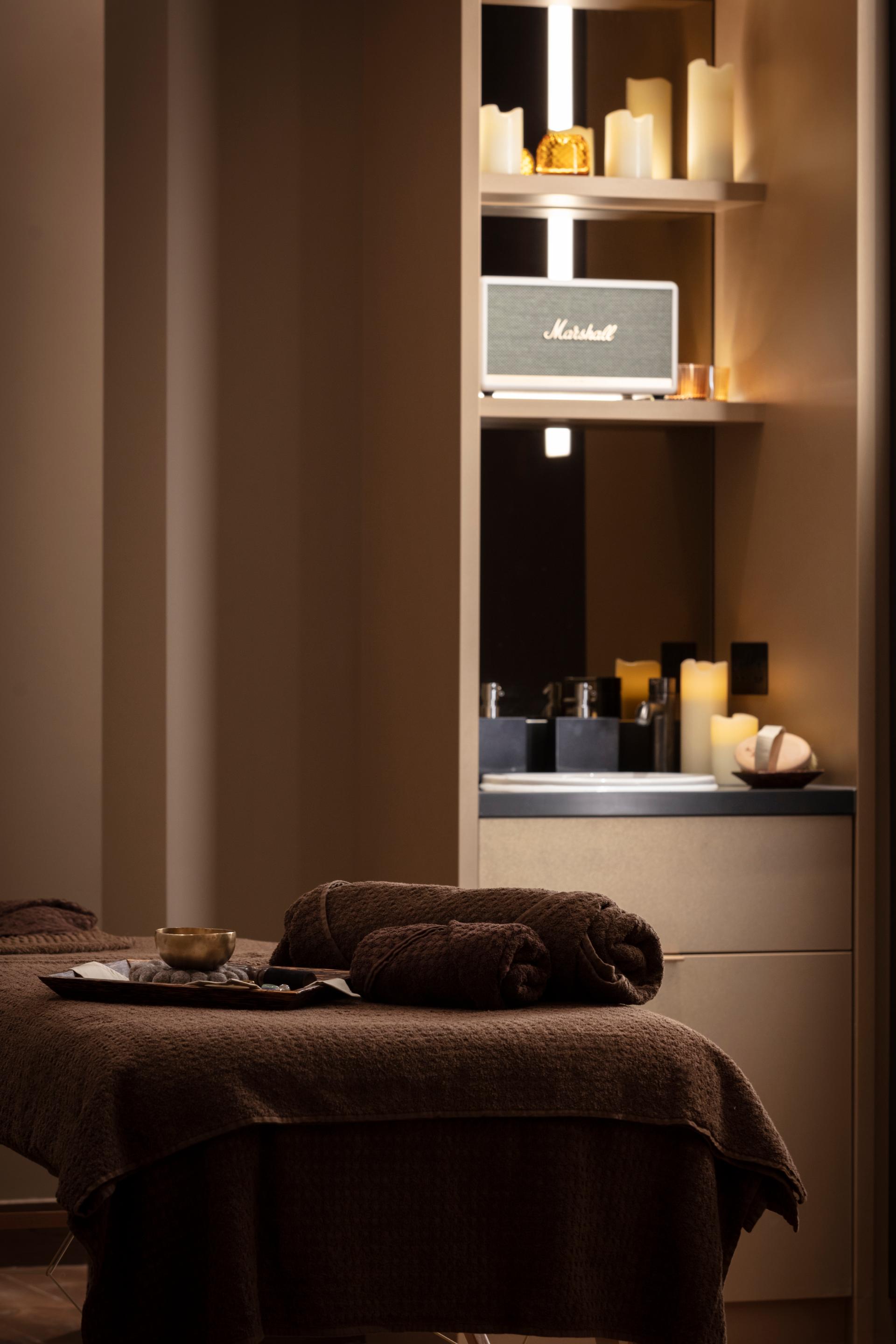 Spa facilities at SCHLOSS Roxburghe