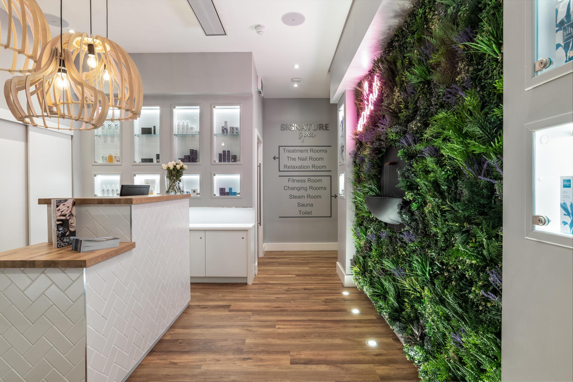 Spa facilities at The Sandman hotel