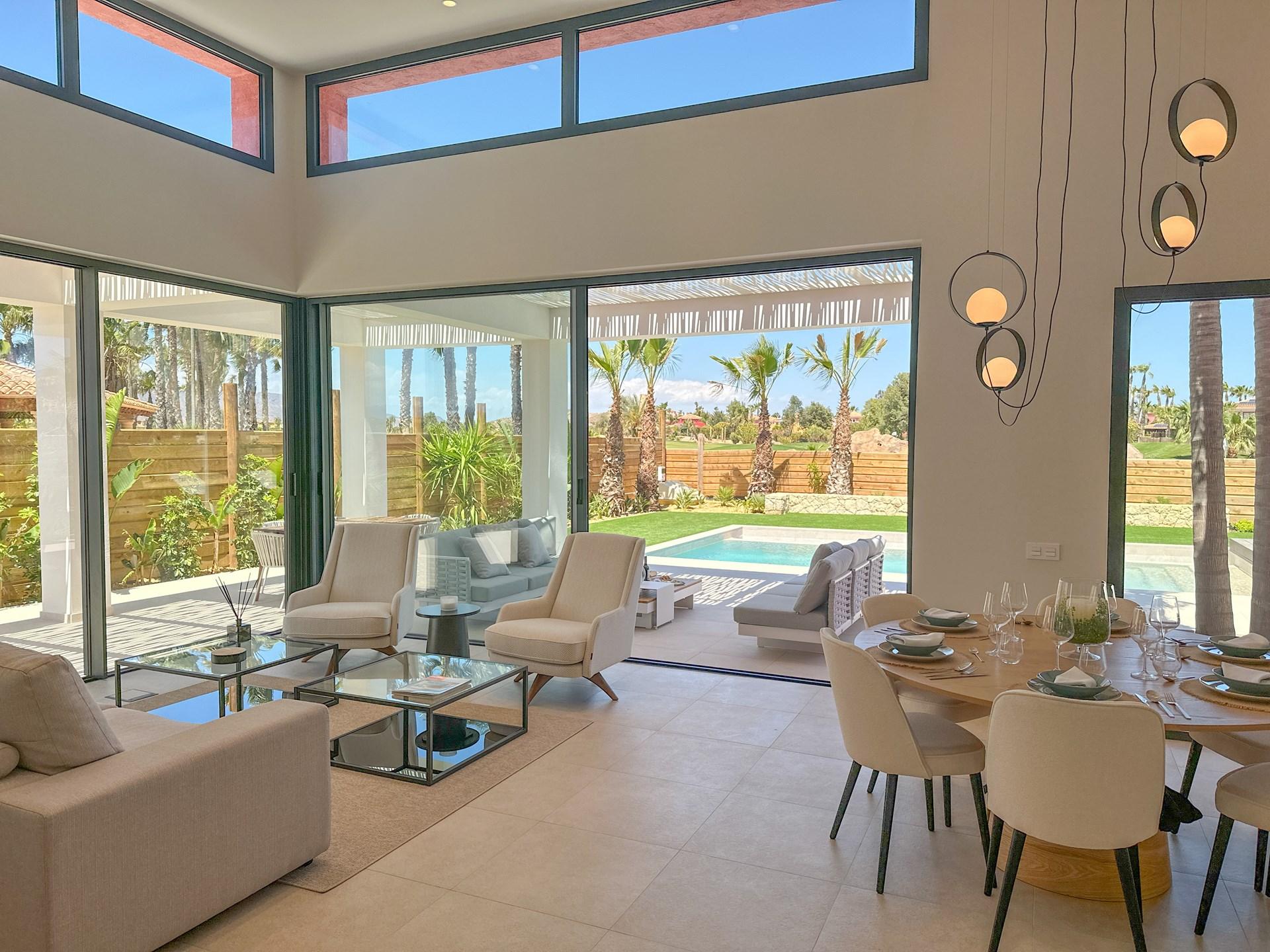 Living room as part of a villa at Desert Springs Resort