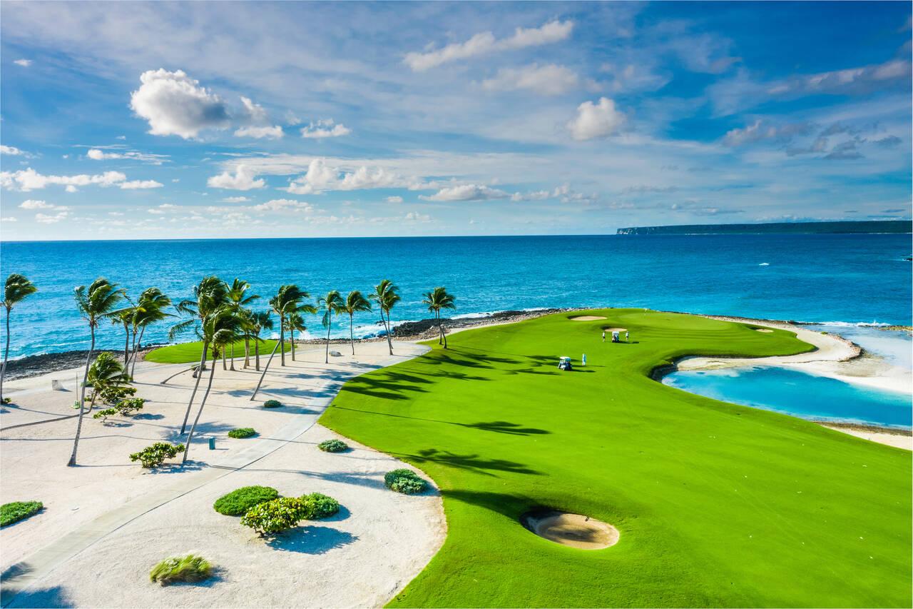 A well maintained fairway at Eden Roc at Cap Cana
