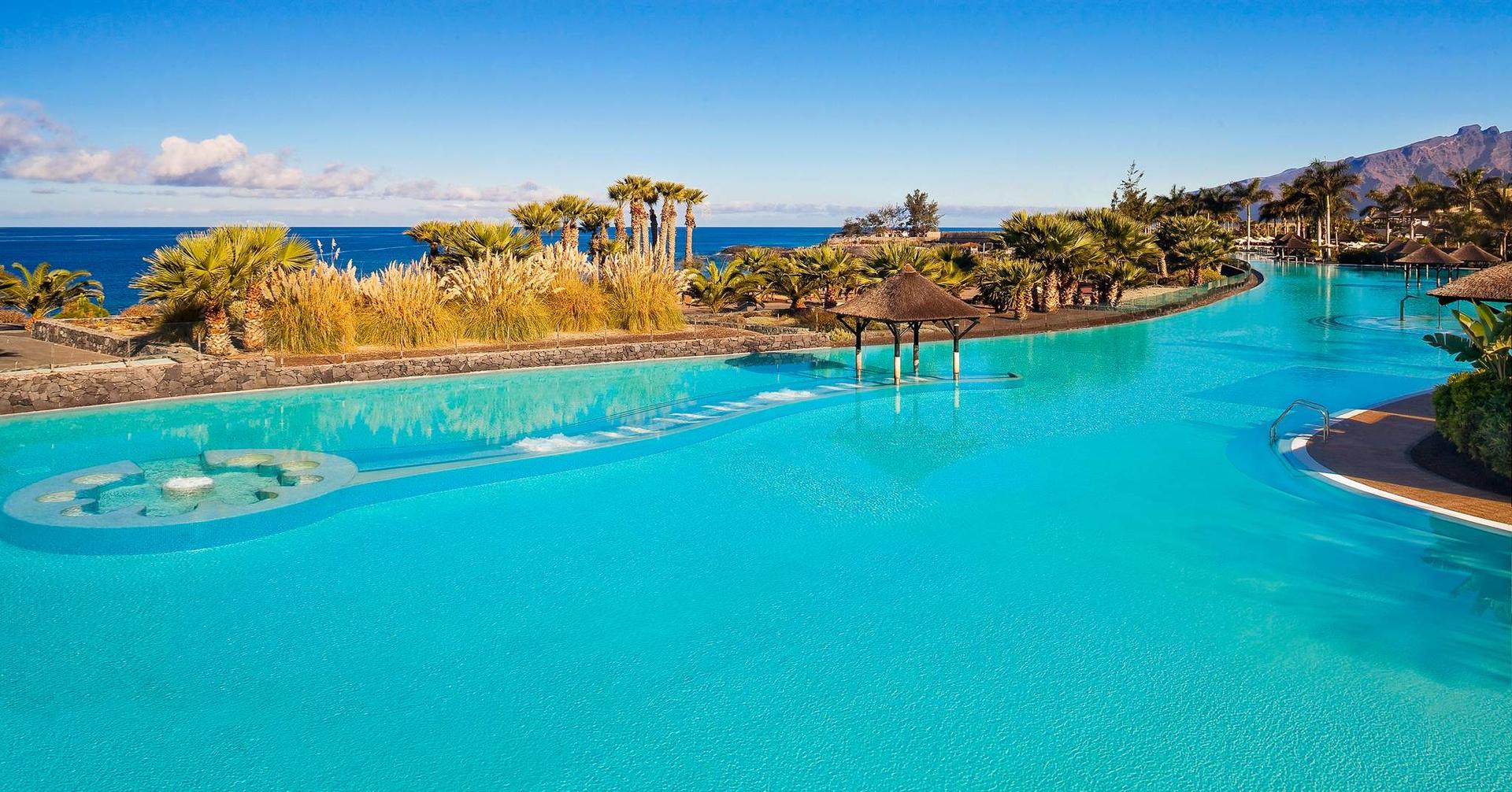 Outdoor swimming pool at Gran Meliá Palacio de Isora