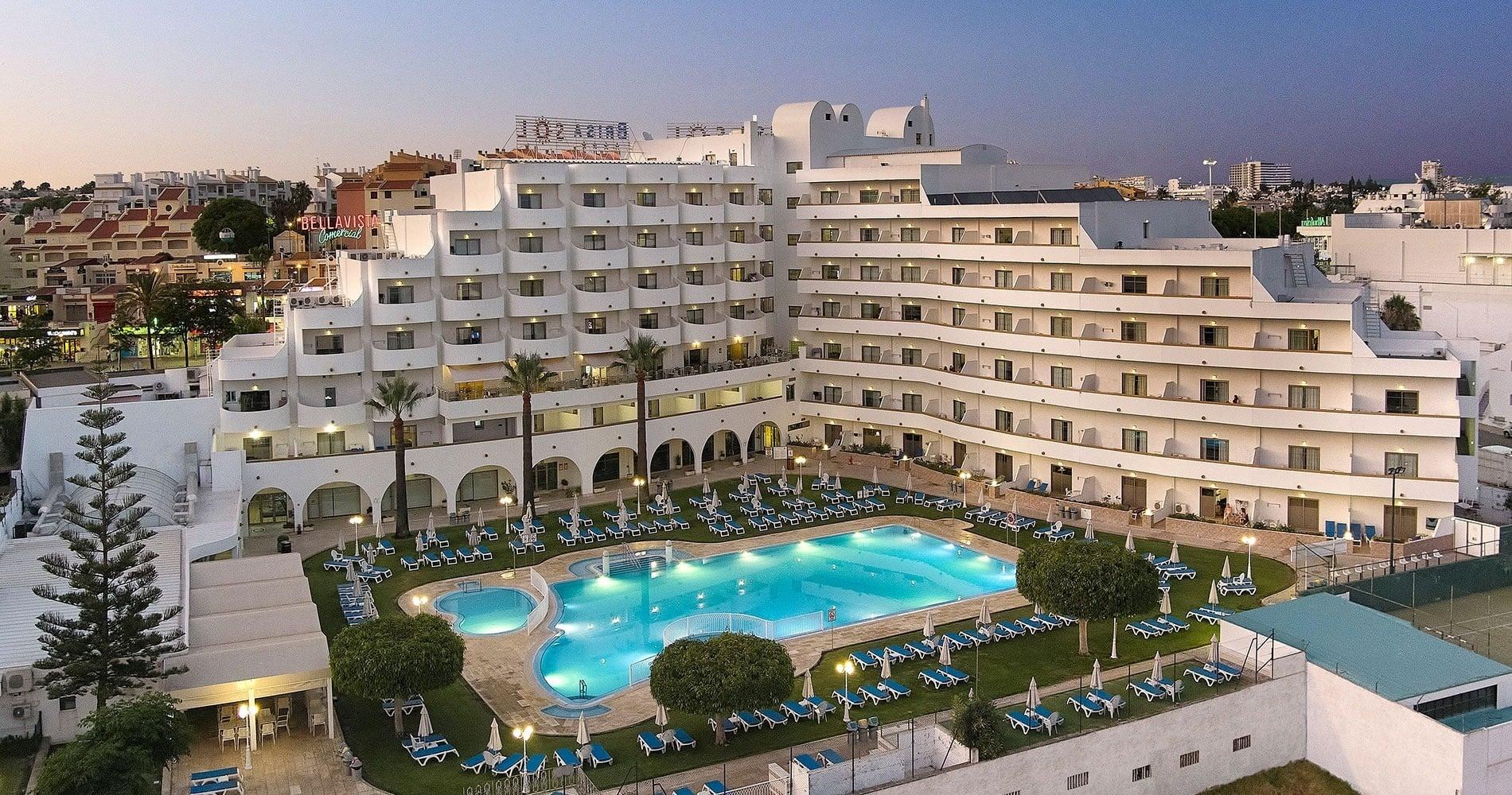 Overhead view of Hotel Brisa Sol