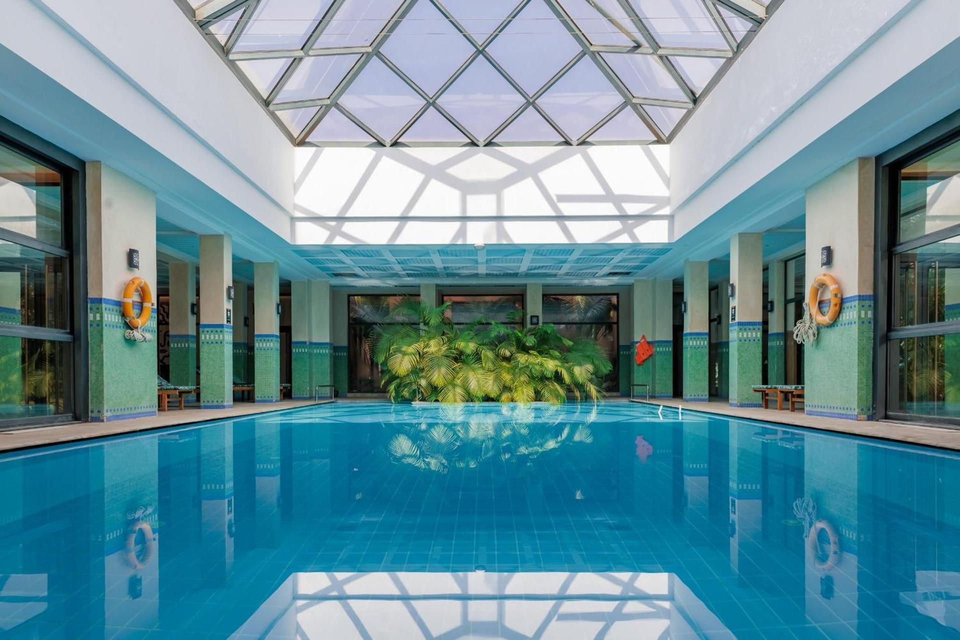 Indoor pool at Jaal Riad Resort