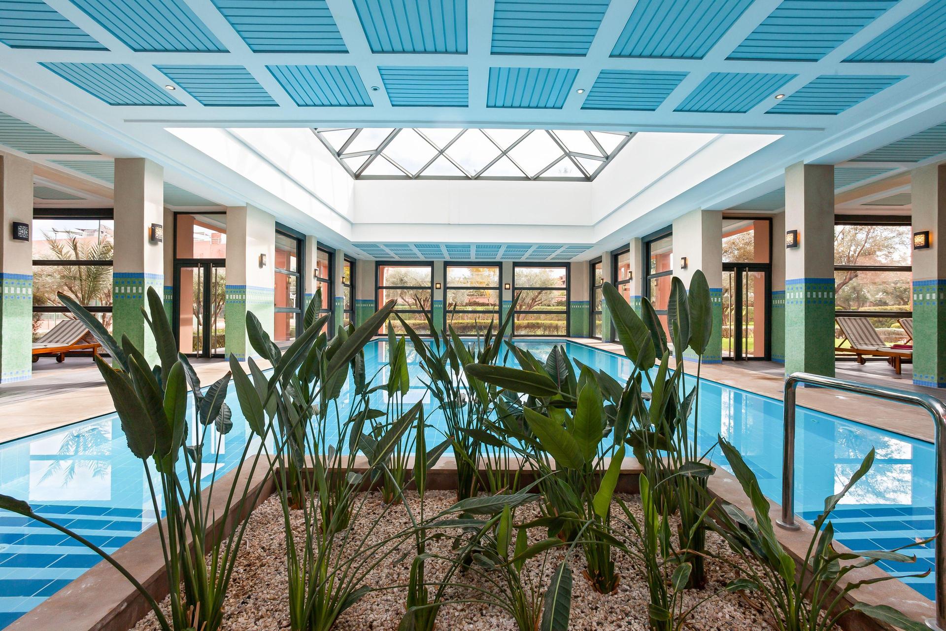 Indoor pool at Jaal Riad Resort