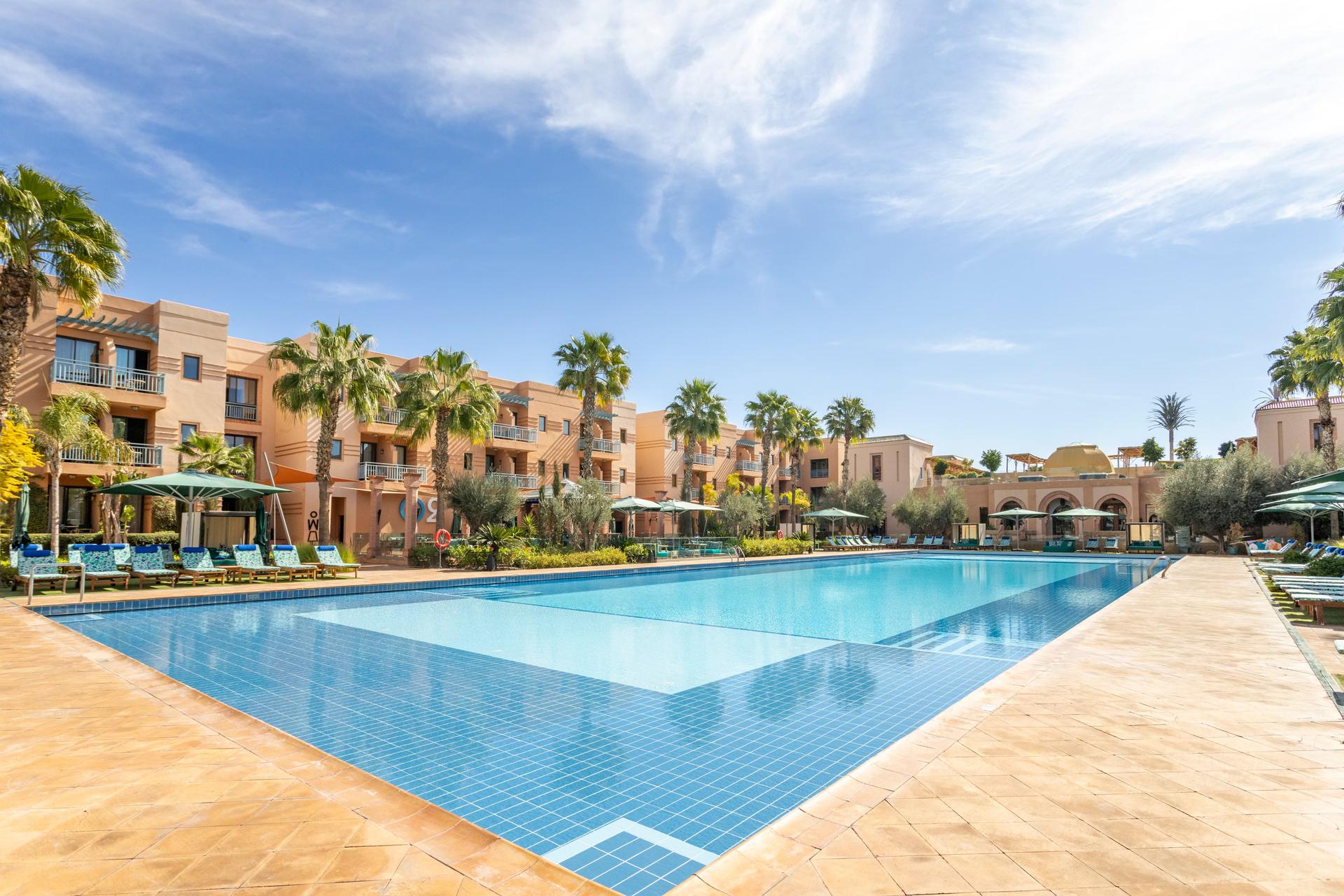 Outdoor swimming pool at Jaal Riad Resort