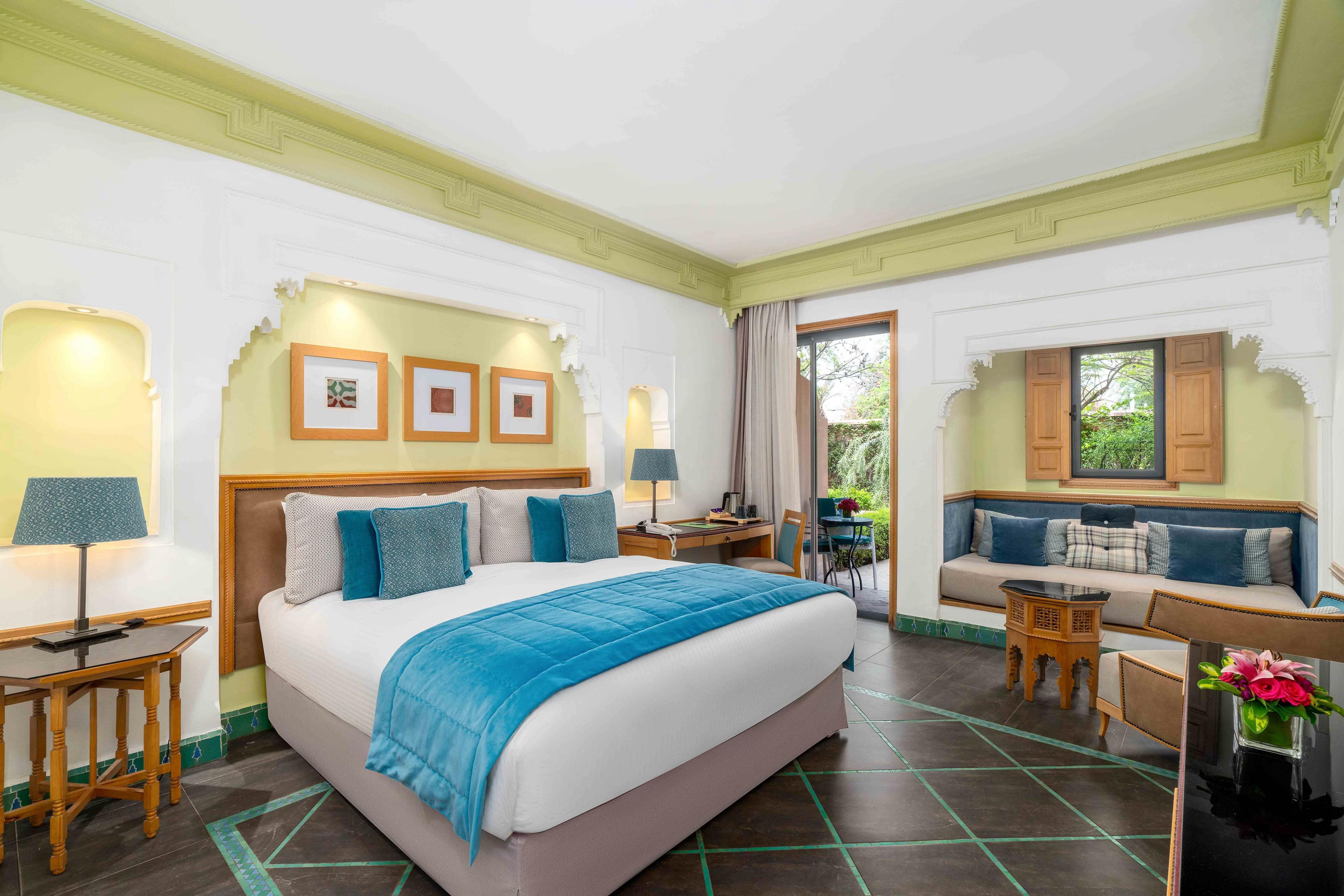 Double bed suite at Jaal Riad Resort