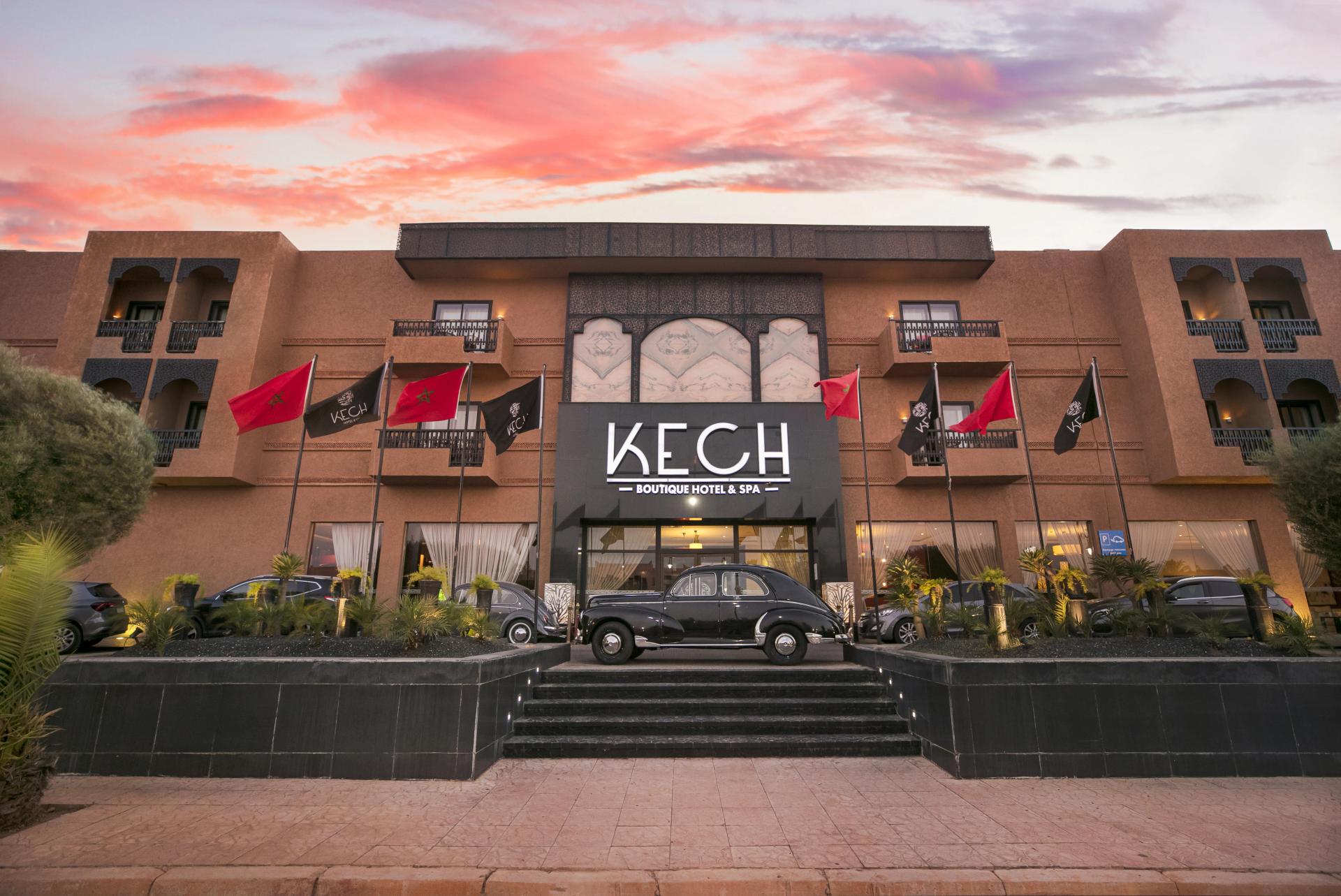 Front entrance to Kech Boutique Hotel & Spa