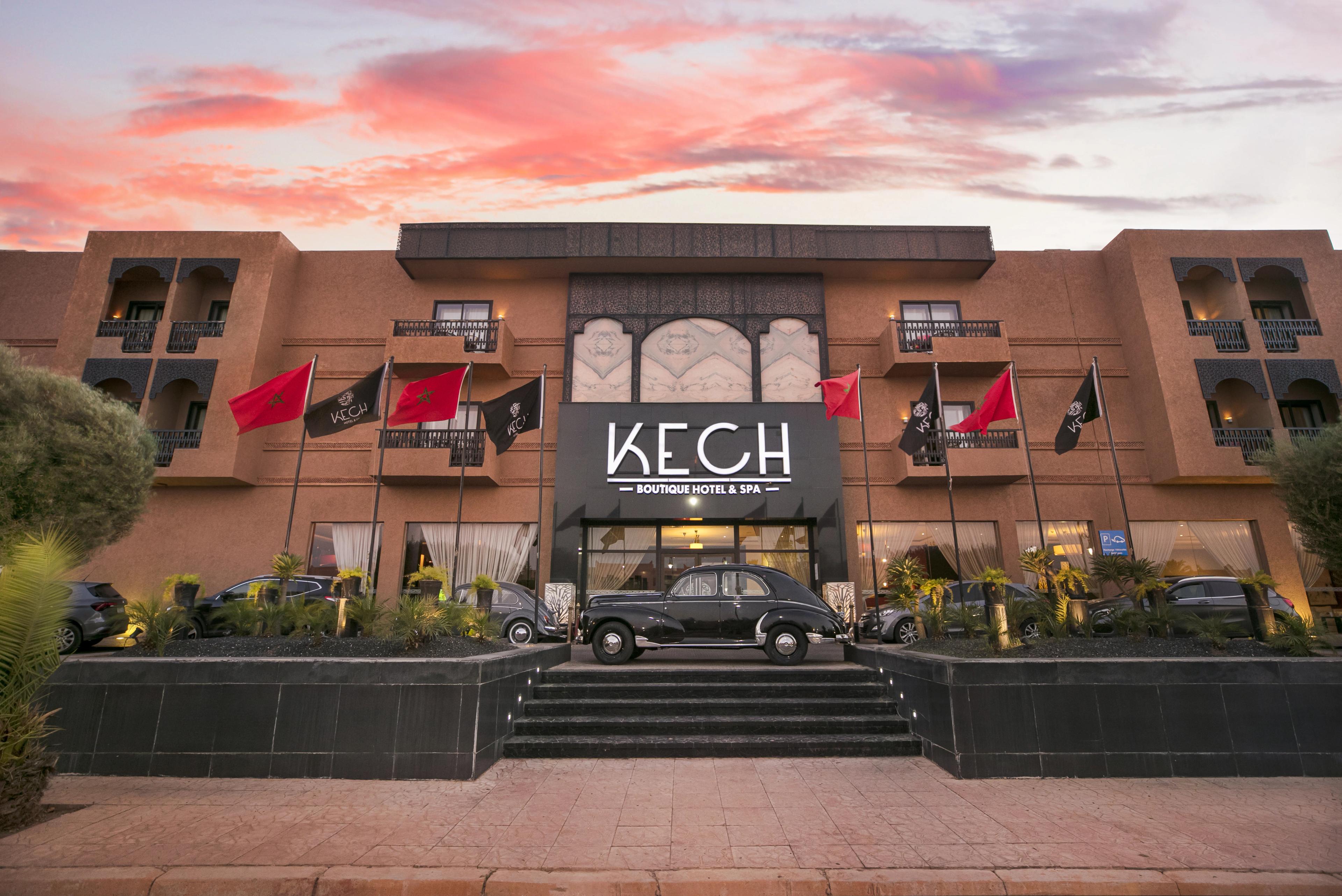 Front entrance to Kech Boutique Hotel & Spa