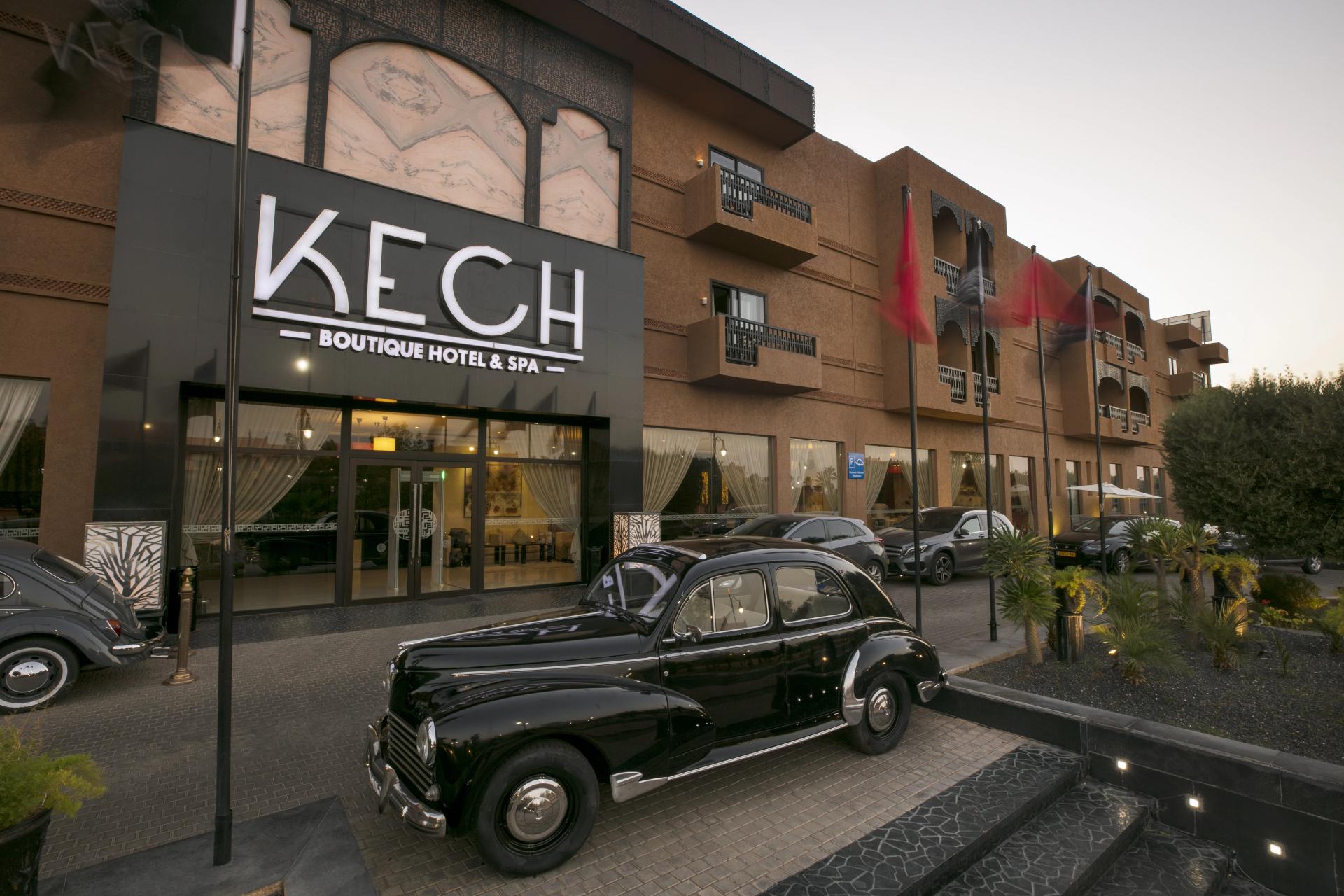 Front entrance to Kech Boutique Hotel & Spa