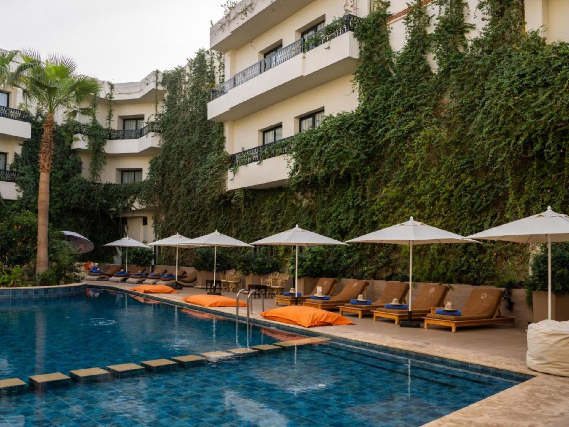 Outdoor pool at Kech Boutique Hotel & Spa