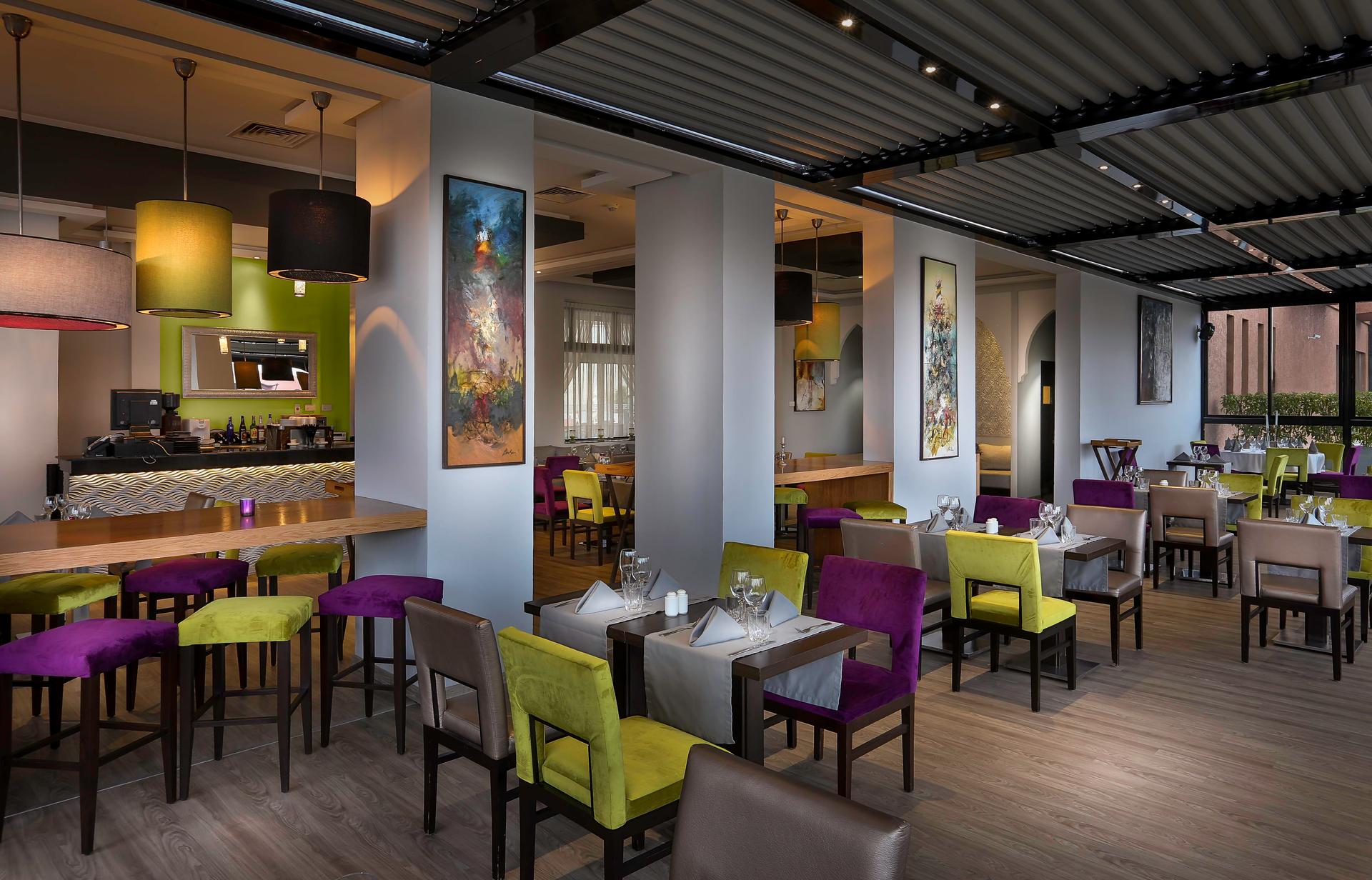 Indoor dining room at Kech Boutique Hotel & Spa