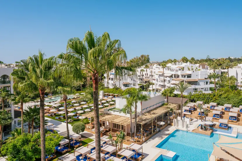 Overhead view of ME Marbella