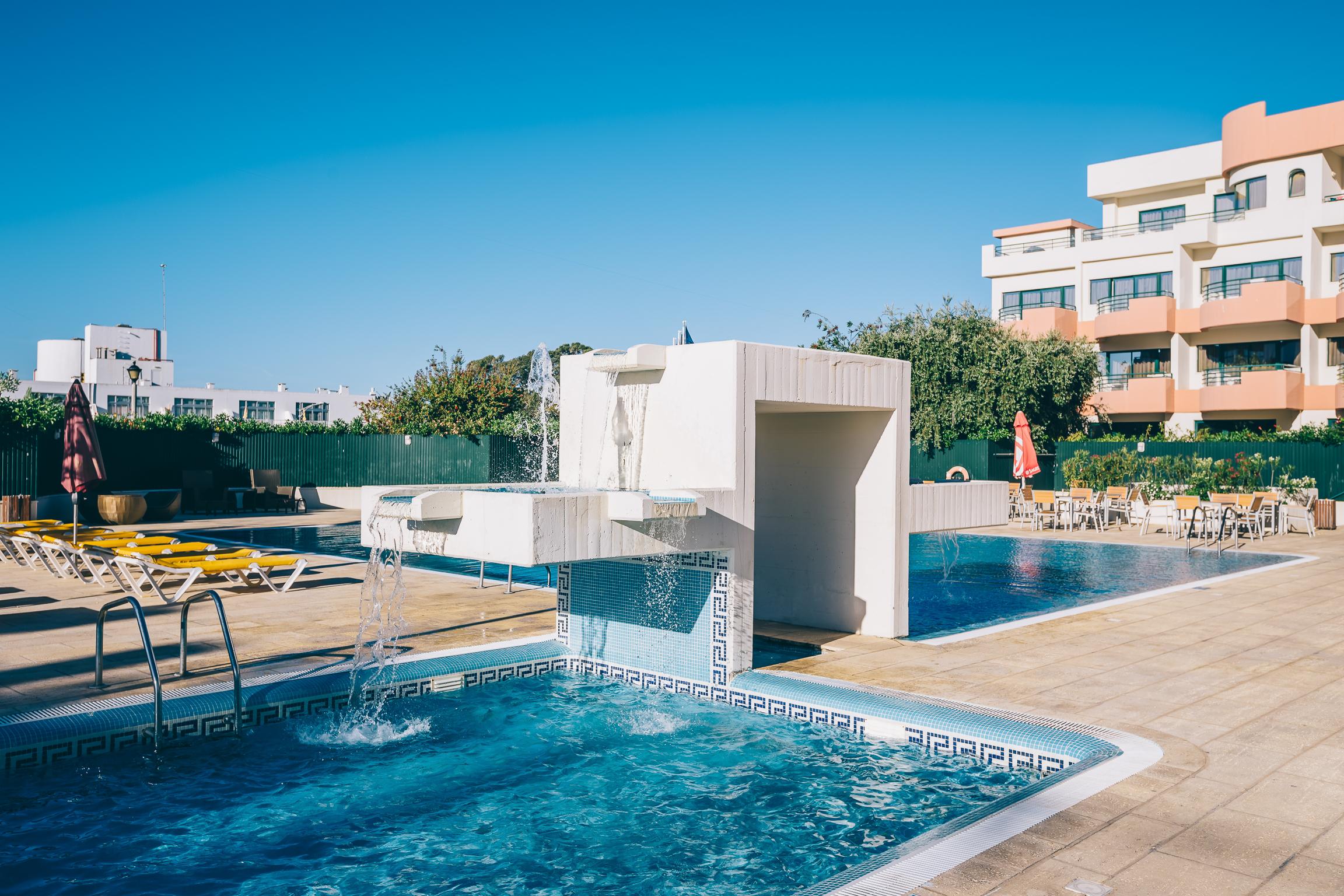 Outdoor swimming pool at Muthu Forte da Oura