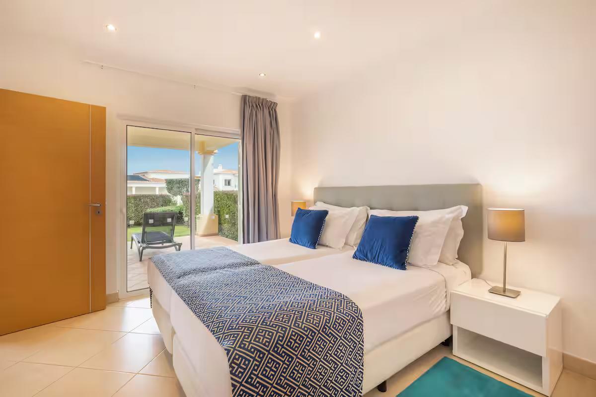 Double bed suite at Salema Beach Village