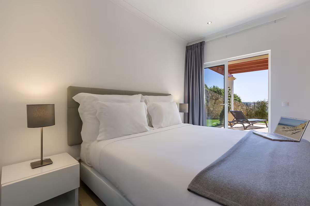 Double bed suite at Salema Beach Village