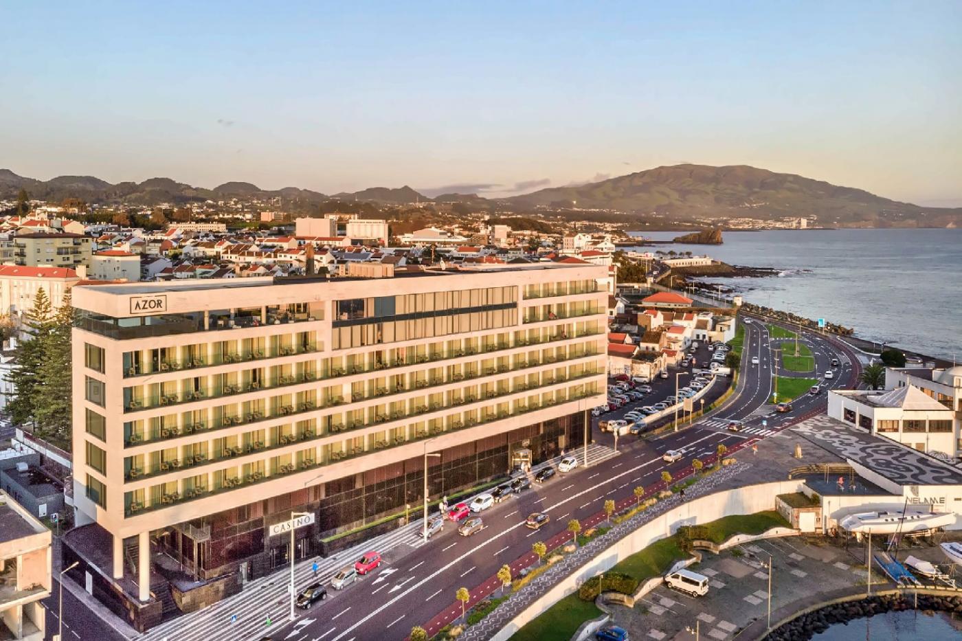 Overhead view of Octant Hotels Ponta Delgada