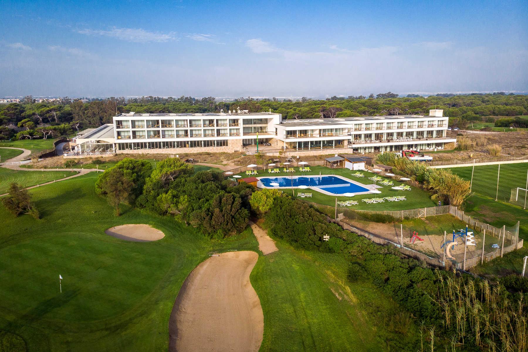 Overhead view of Parador El Saler