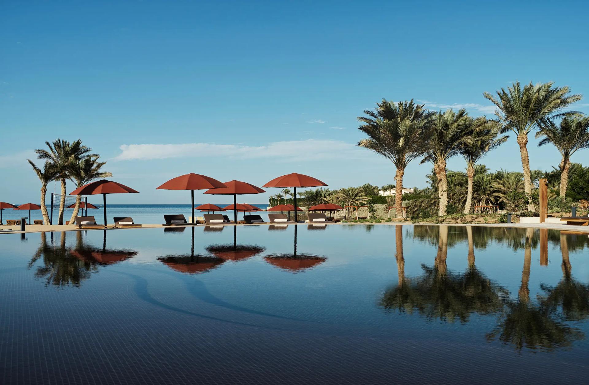 Outdoor swimming pool at The Chedi El Gouna