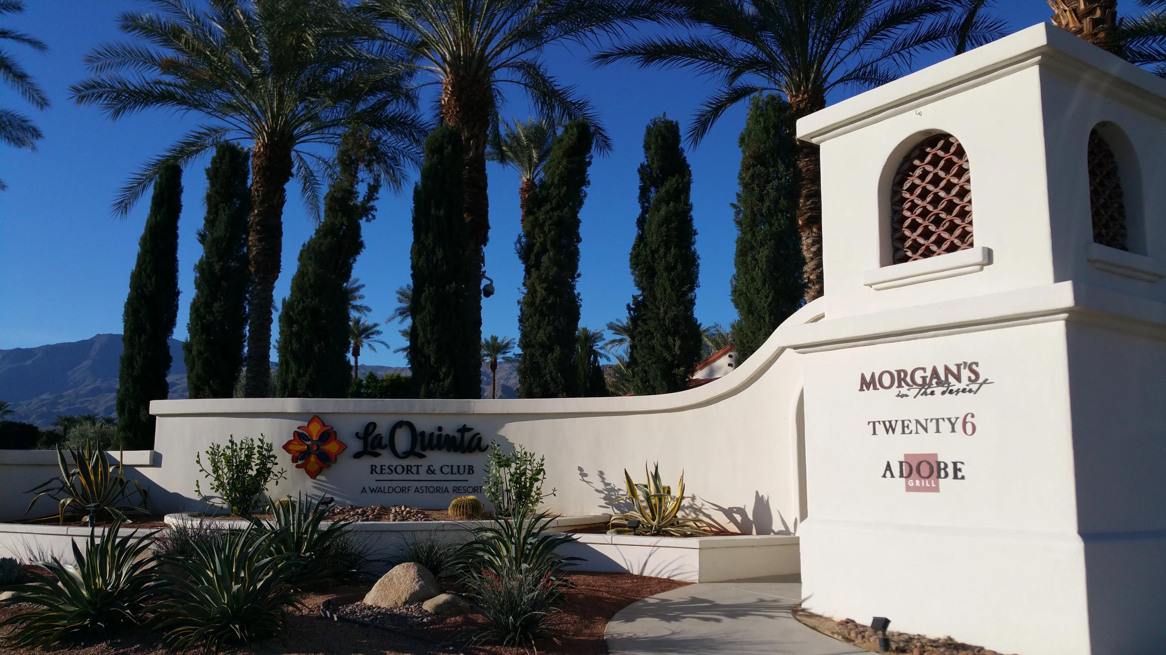 Entrance to La Quinta Resort & Club