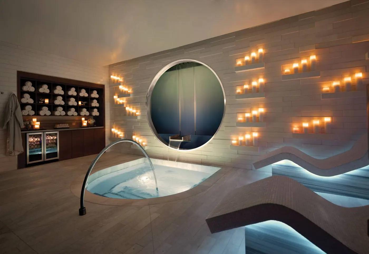 Spa facilities at Vdara Hotel & Spa