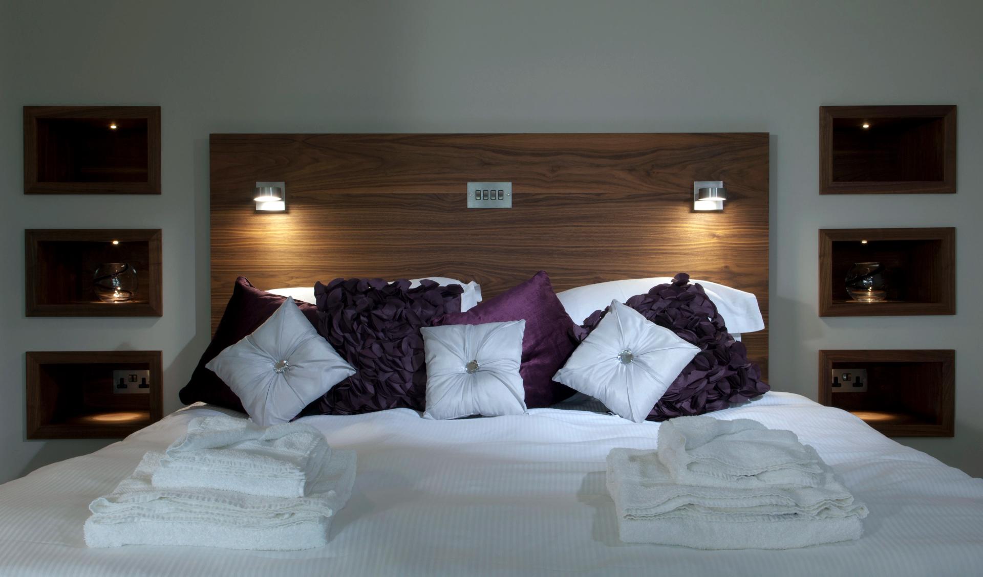 Double bed room at Prince's Golf Club