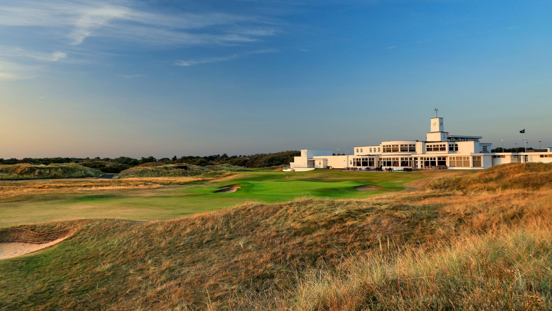Panoramic view of Royal Birkdale Golf Club