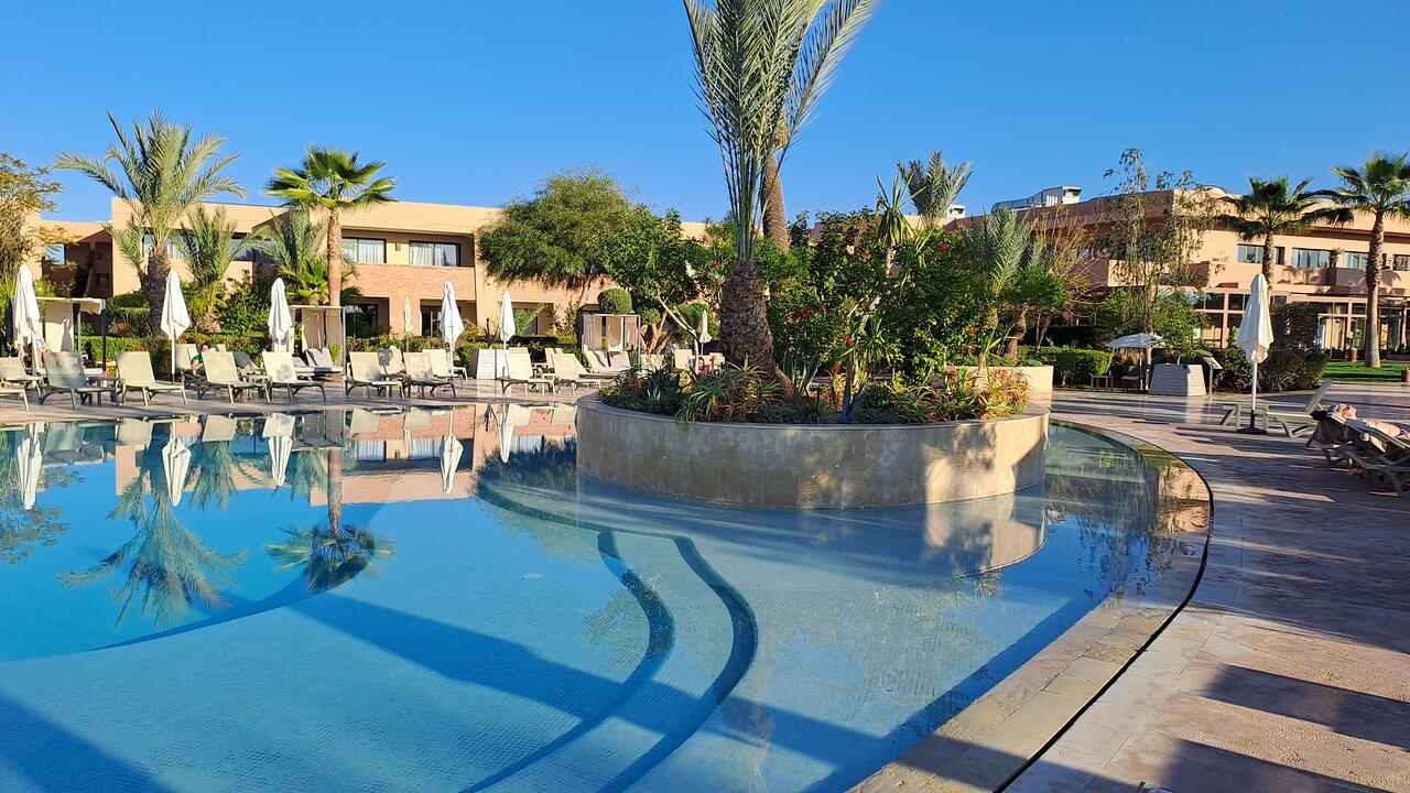 Outdoor swimming pool at the Be Live Collection hotel