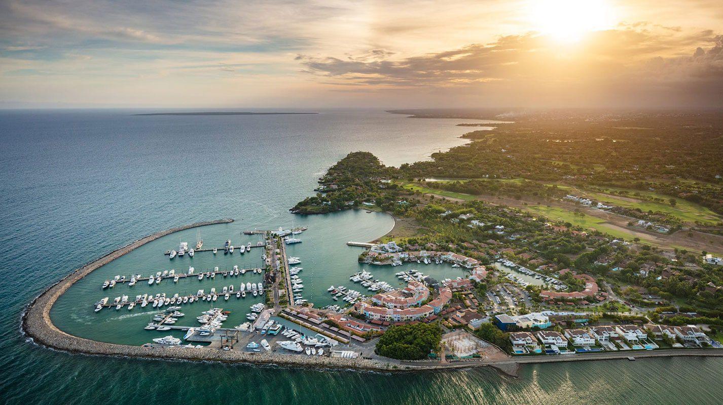 Overhead view of the Casa de Campo resort