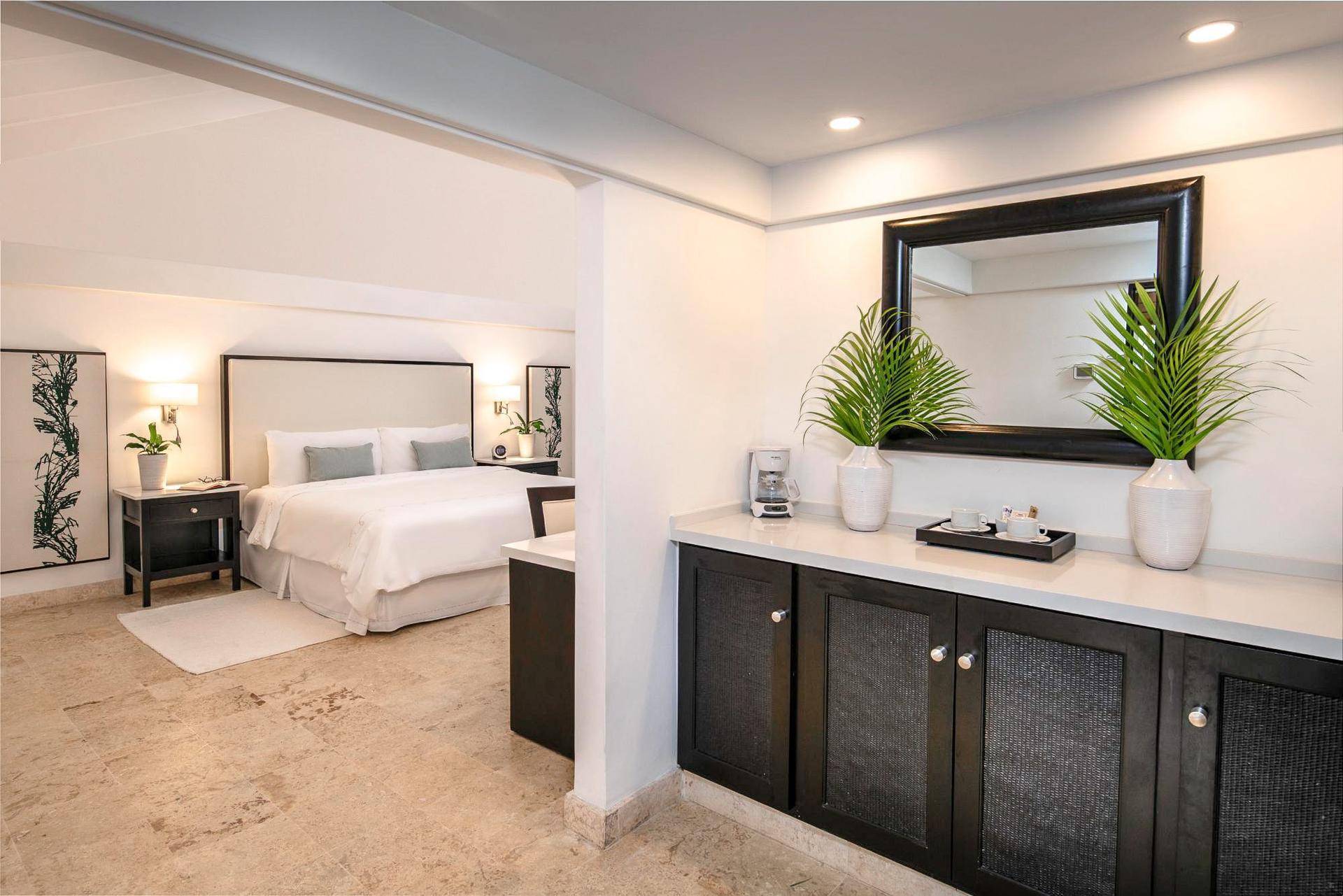 Double bed room at the Casa de Campo resort