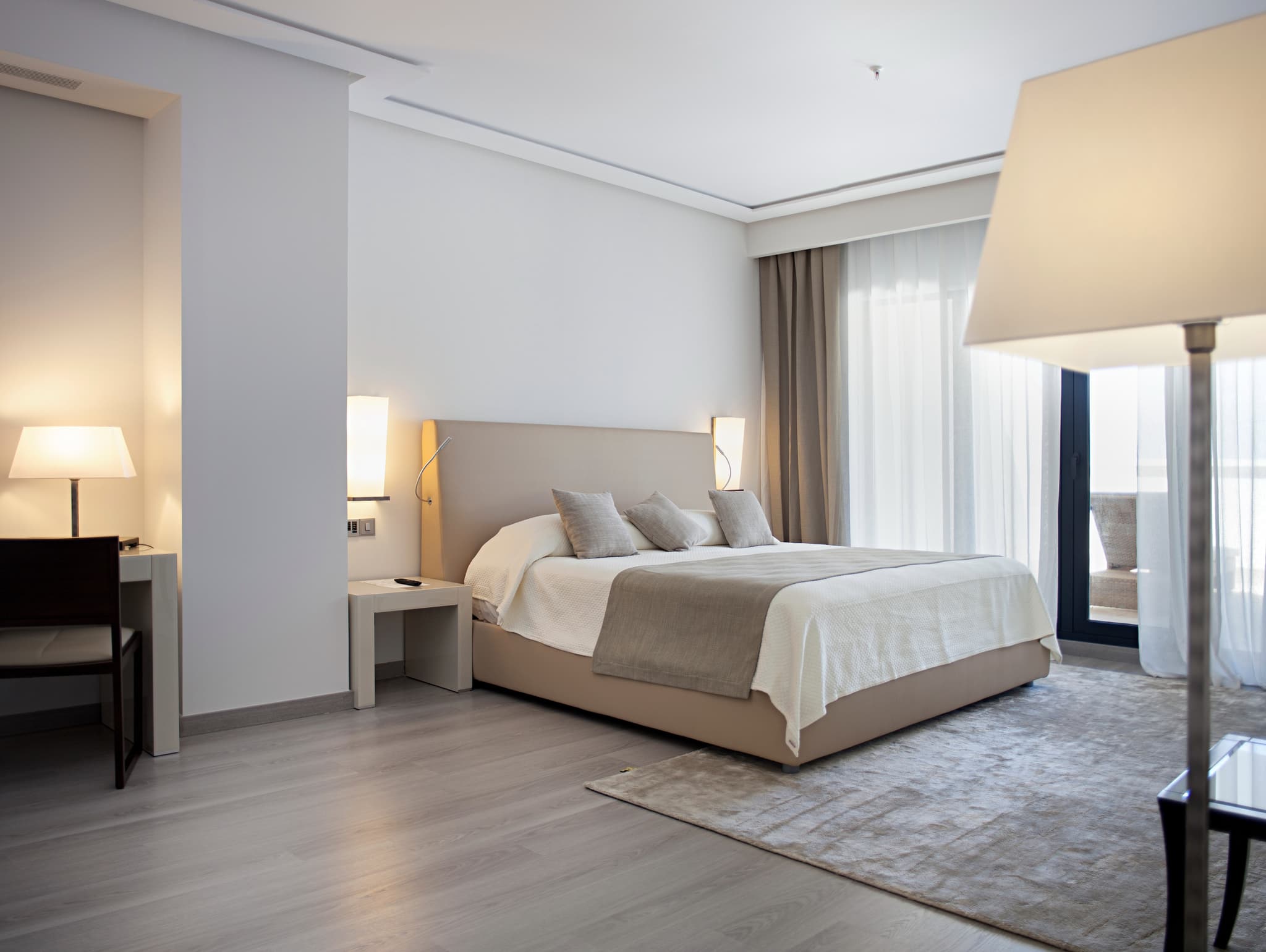Double bed room at Hotel Golf Almerimar