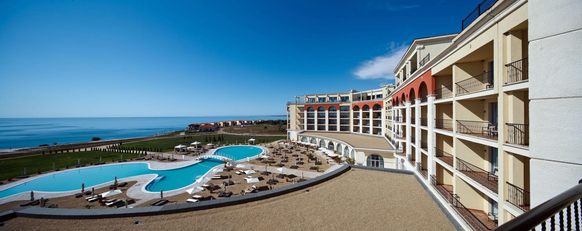 Panoramic view of the Lighthouse Golf & Spa Resort