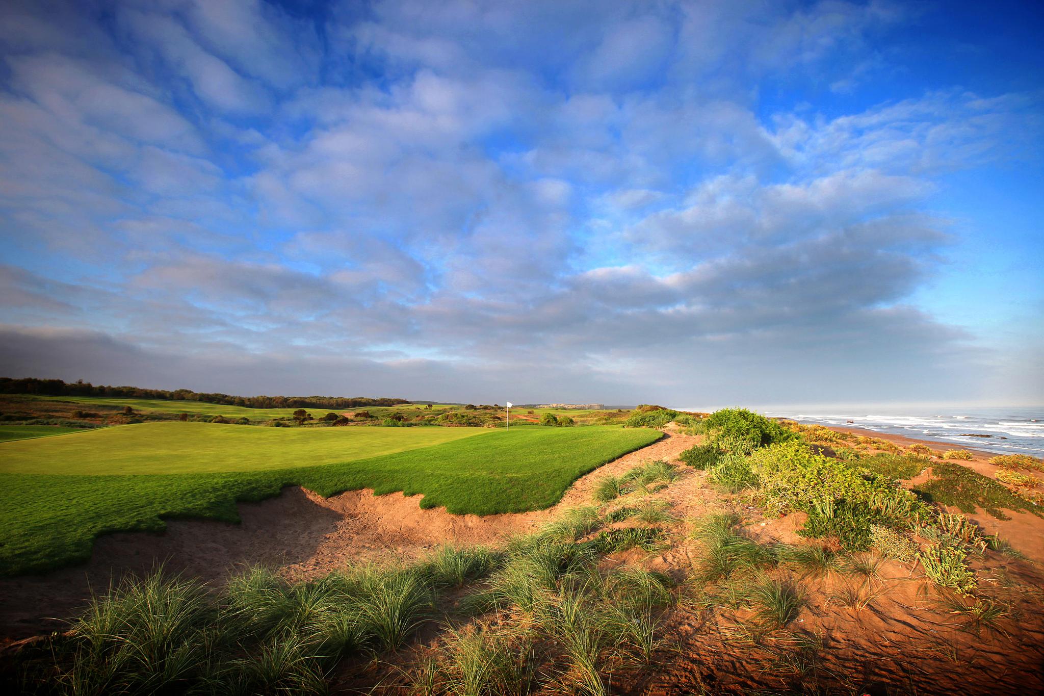 A well maintained fairway in Morocco