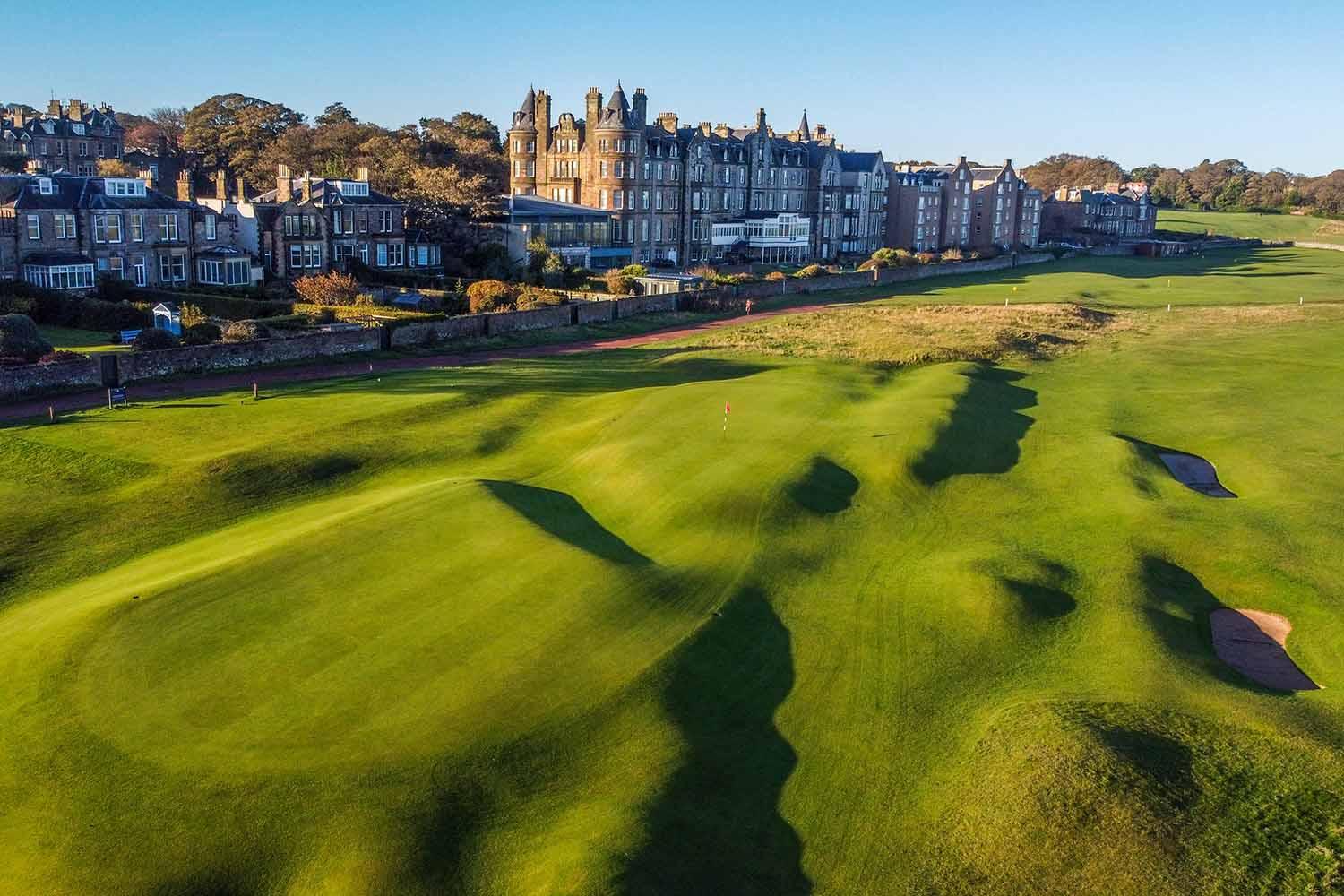A well maintained fairway at North Berwick