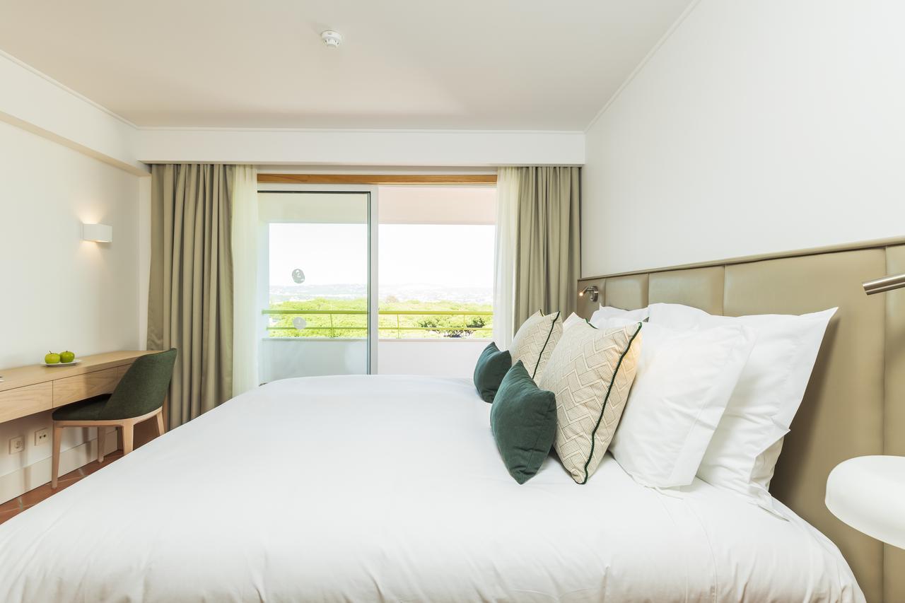 Double bed room at The Patio Suite Hotel