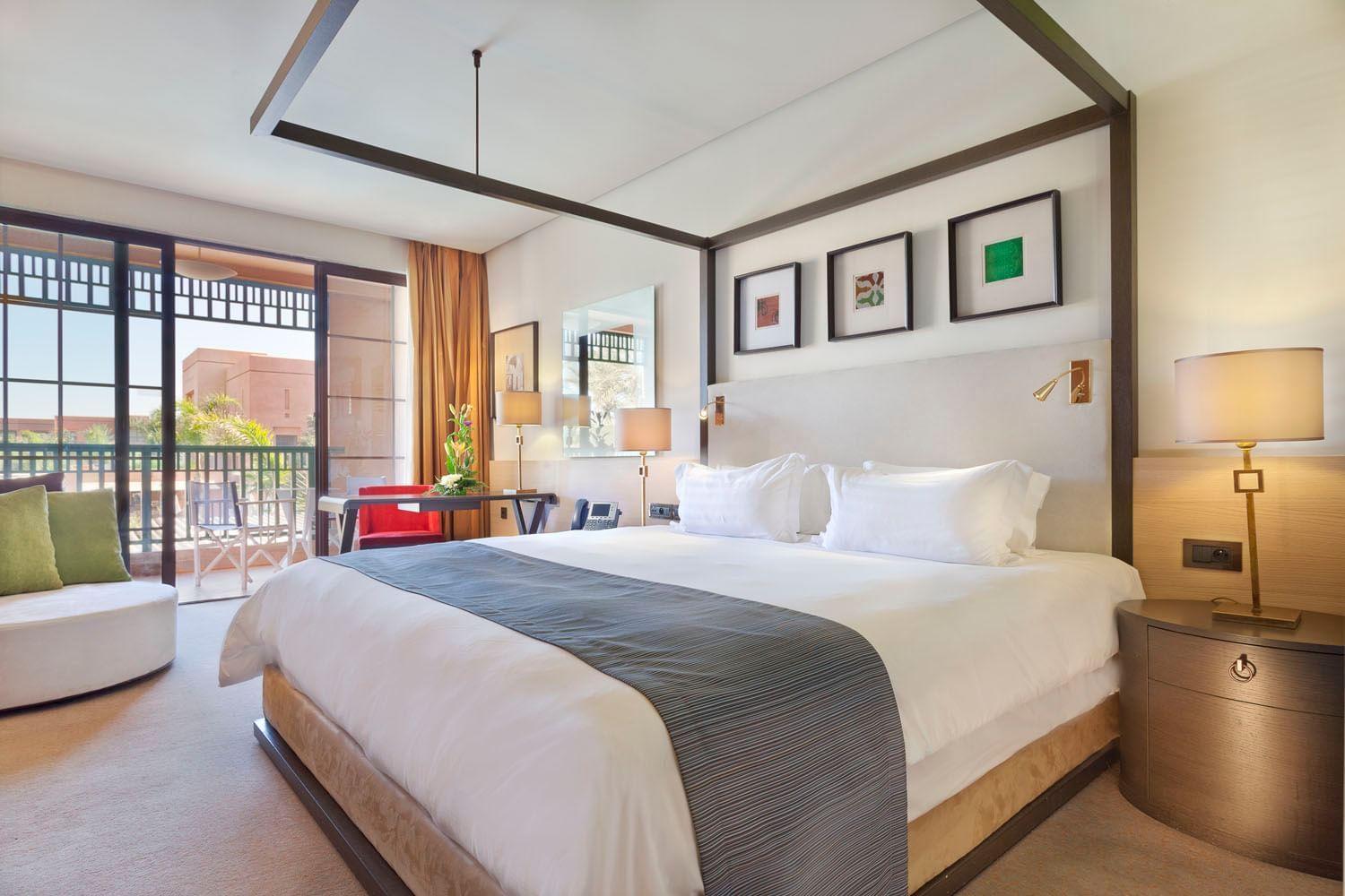 Double bed suite at Hotel du Golf by Pickalbatros