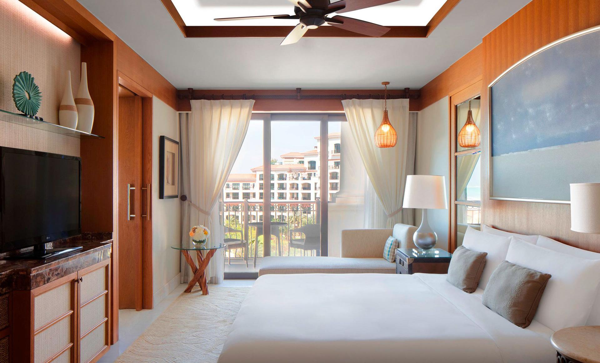 Double bed suite at The St Regis Saadiyat Island Resort