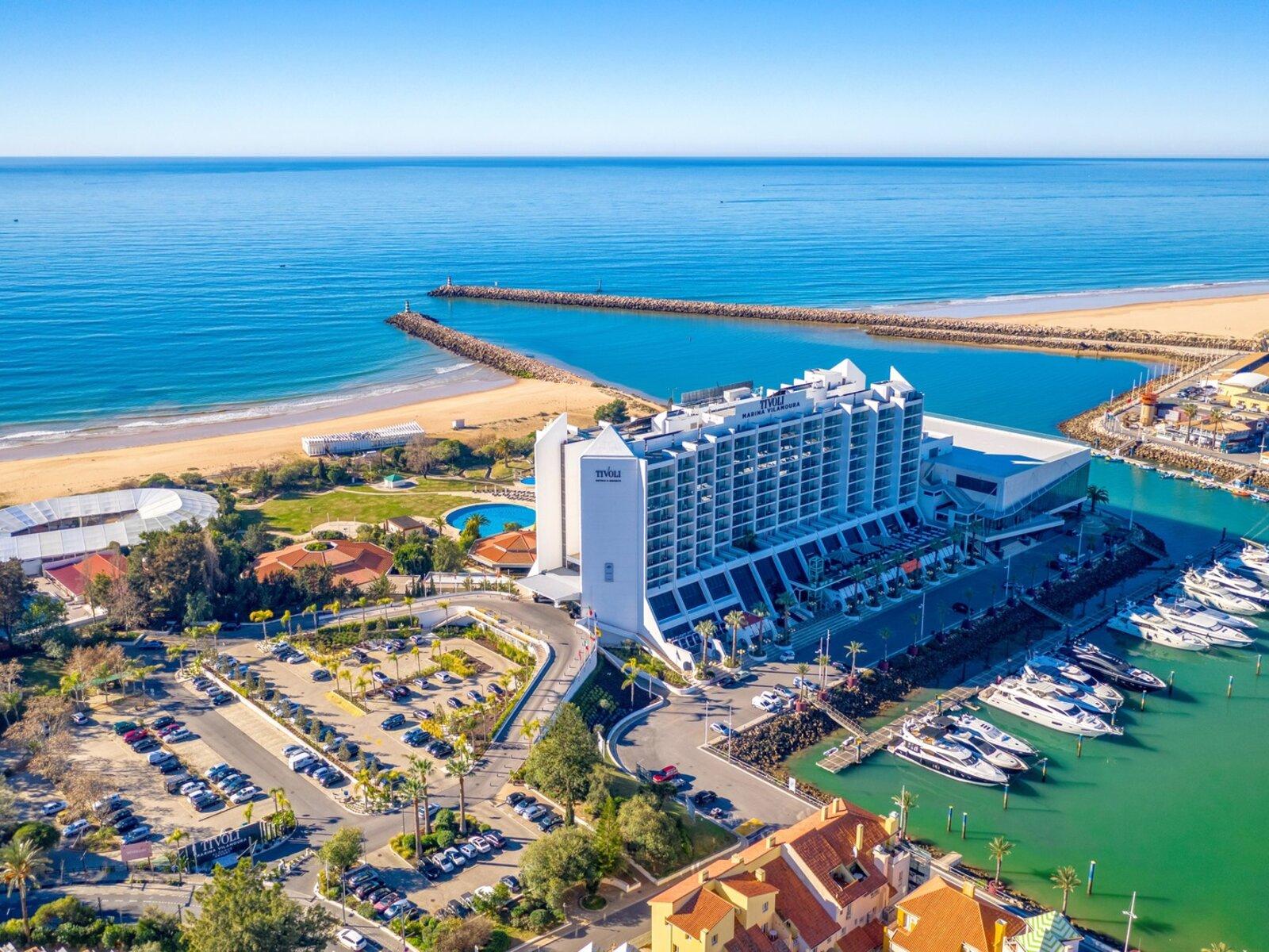 Overhead view of the Tivoli Marina Vilamoura