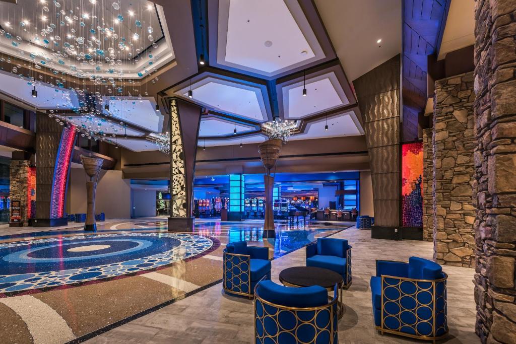 Entrance to the casino and reception at the We-Ko-Pa Resort