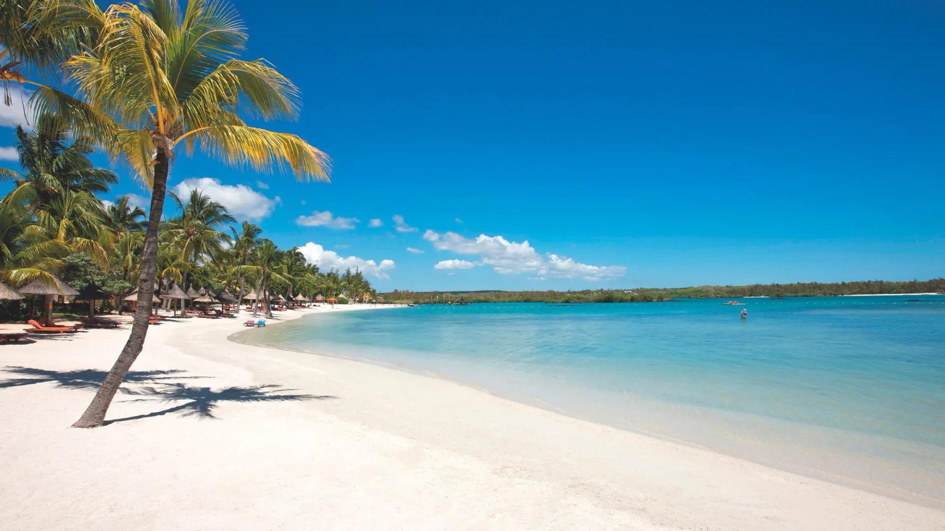Private beach at Constance Prince Maurice