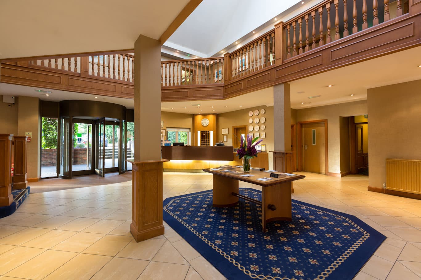 Indoor reception area