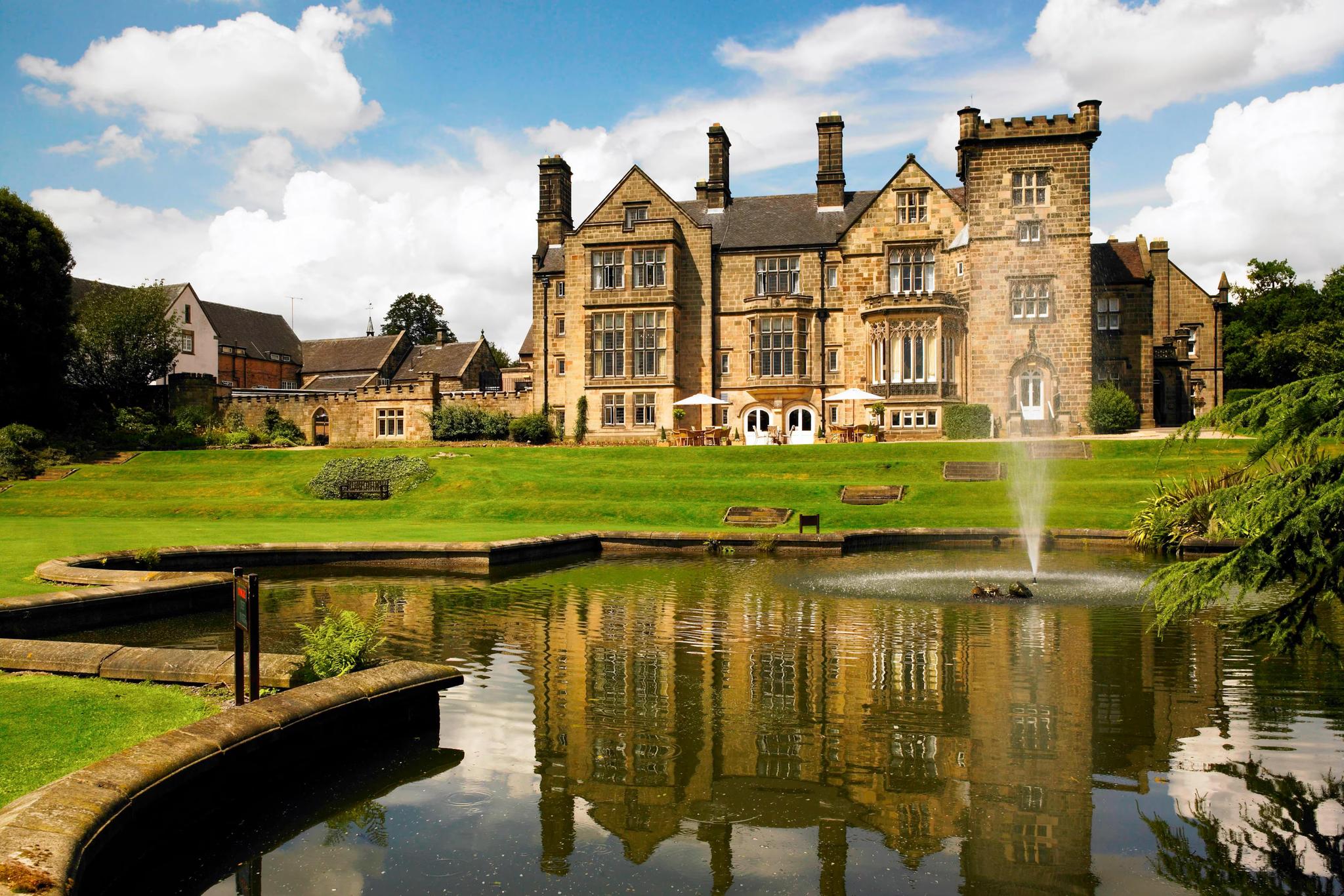 Exterior view of the Delta Hotels by Marriott Breadsall Priory Country Club building
