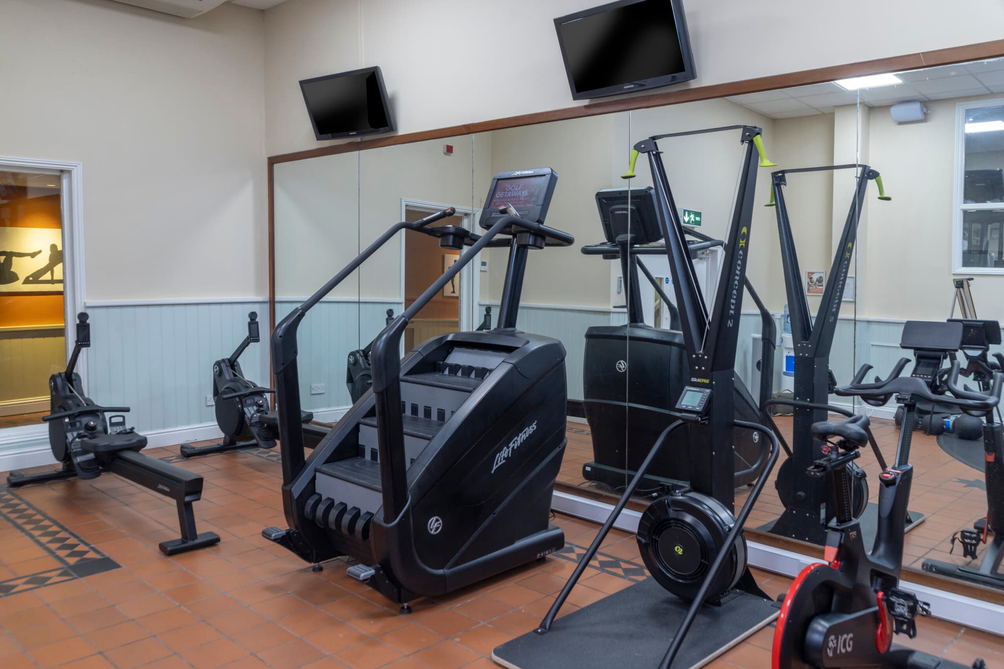 Gym at the Dunston Hall Hotel Spa & Golf Resort