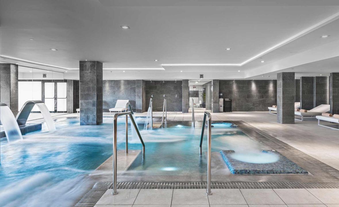 Indoor swimming pool at Elba Lanzarote Royal Village Resort