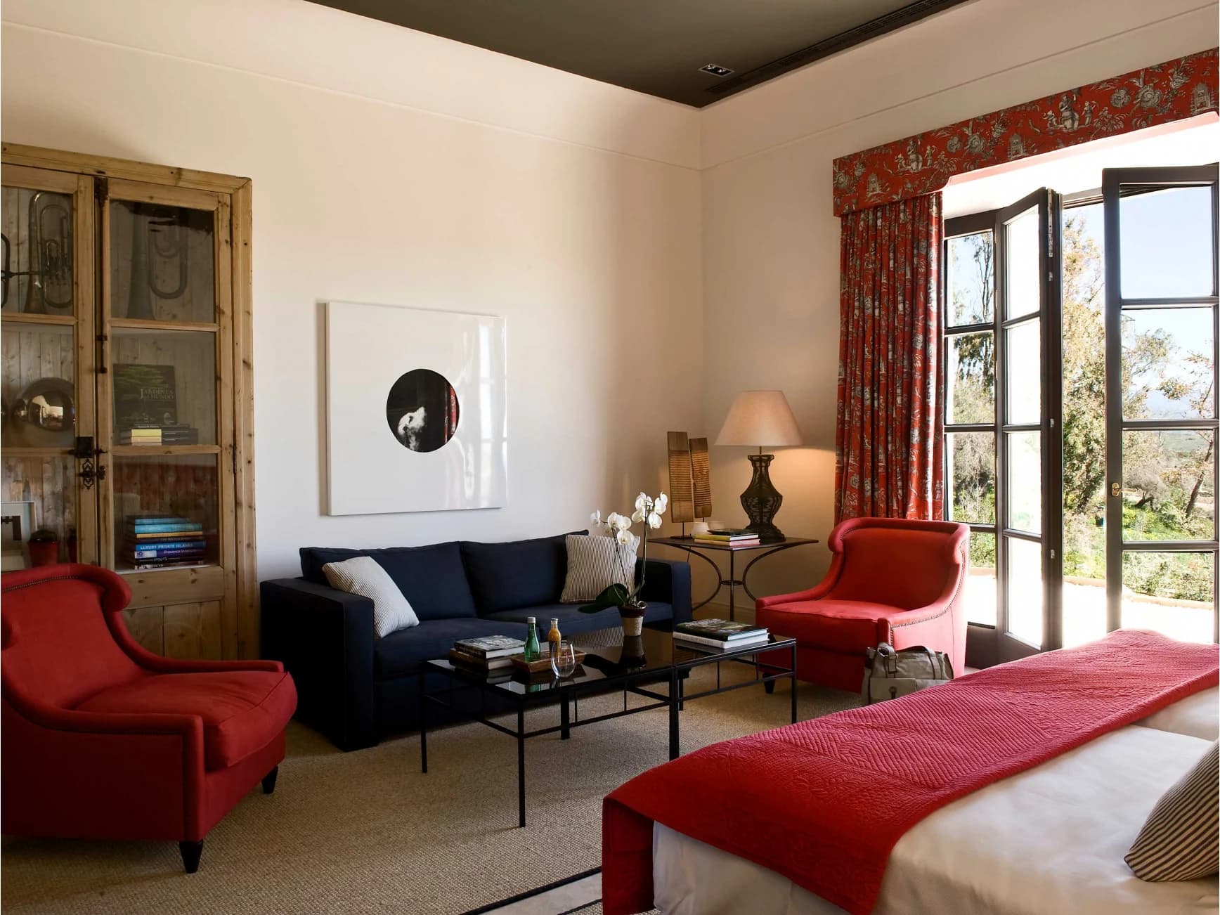 Double bed suite at Finca Cortesin Hotel