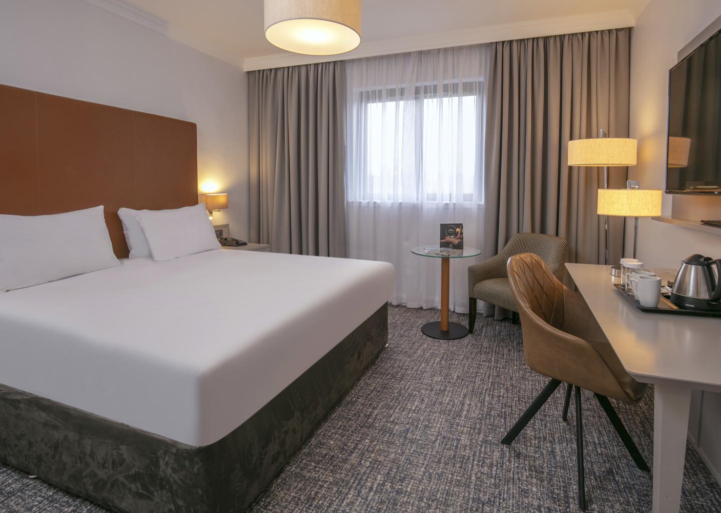 Double bed suite at Glasgow Westerwood Hotel, Spa & Golf Resort