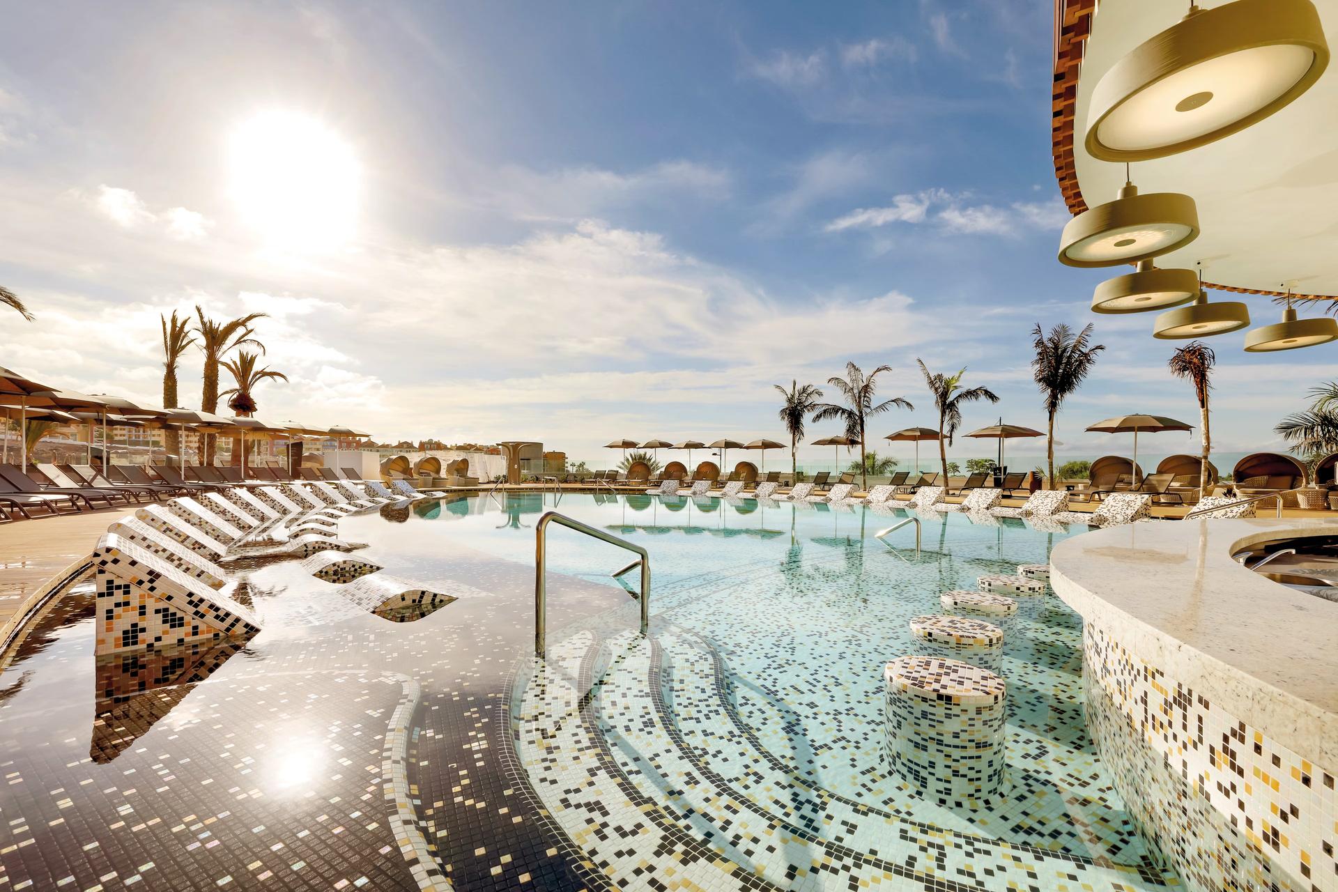 Outdoor swimming pool at Hard Rock Hotel Tenerife