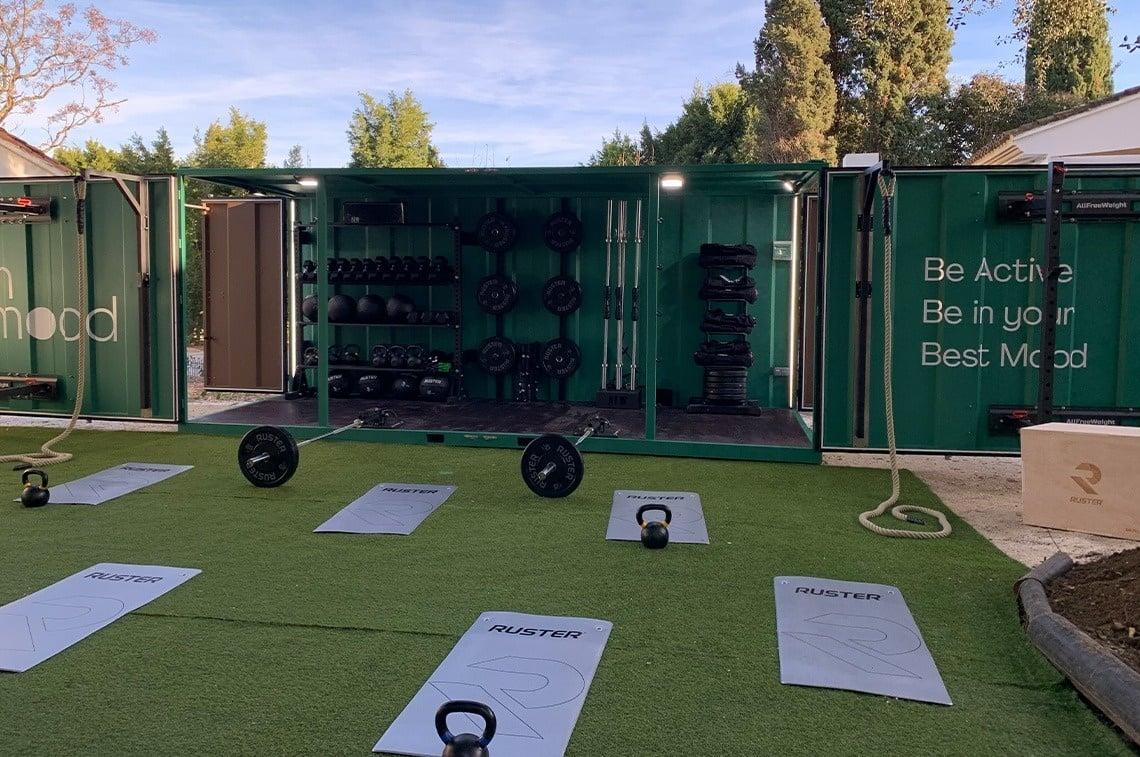 Outdoor gym at Inmood San Roque Hotel Sotogrande