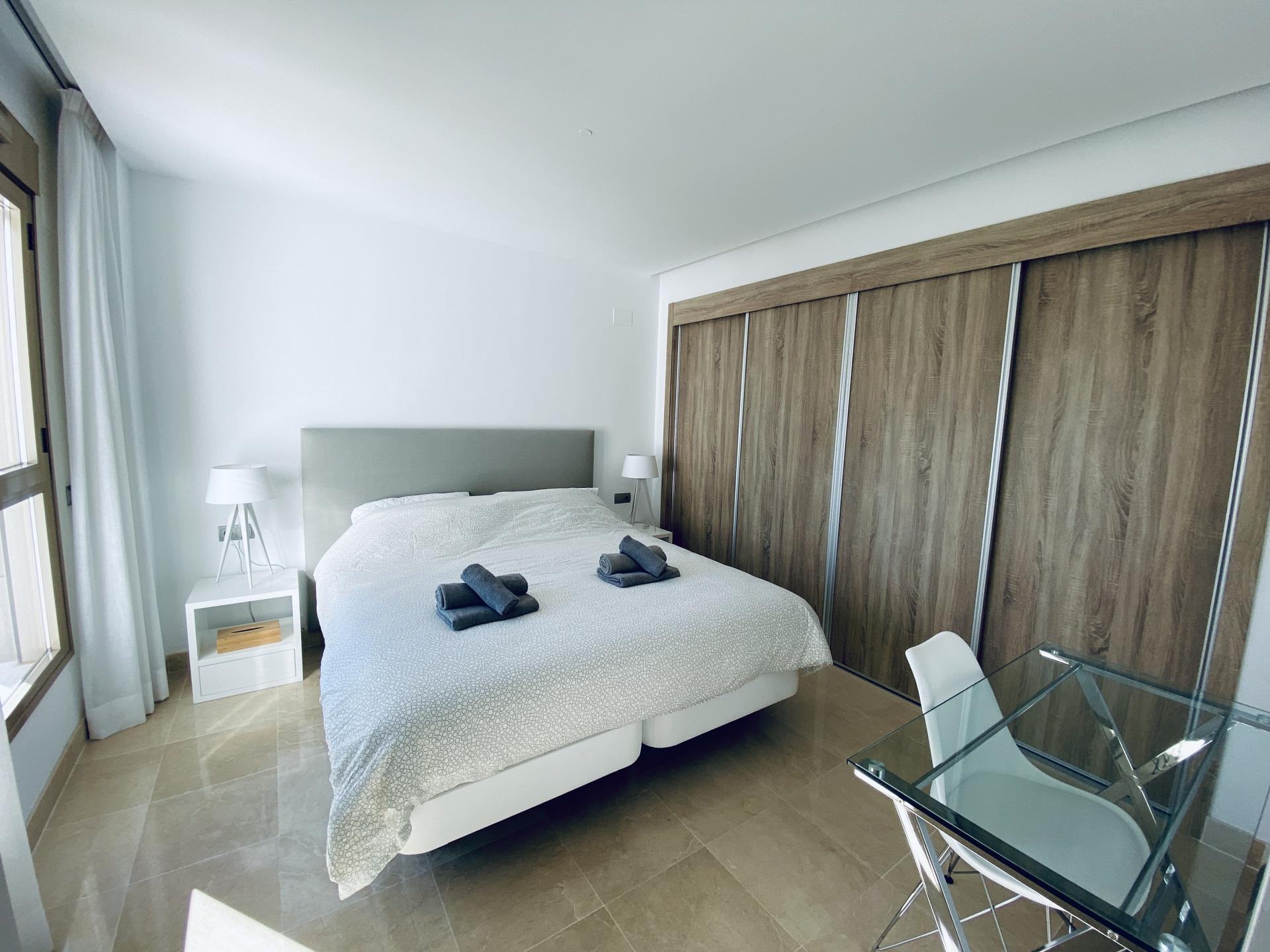 Double bed room as part of an apartment at La Cala Golf Resort - Rentals