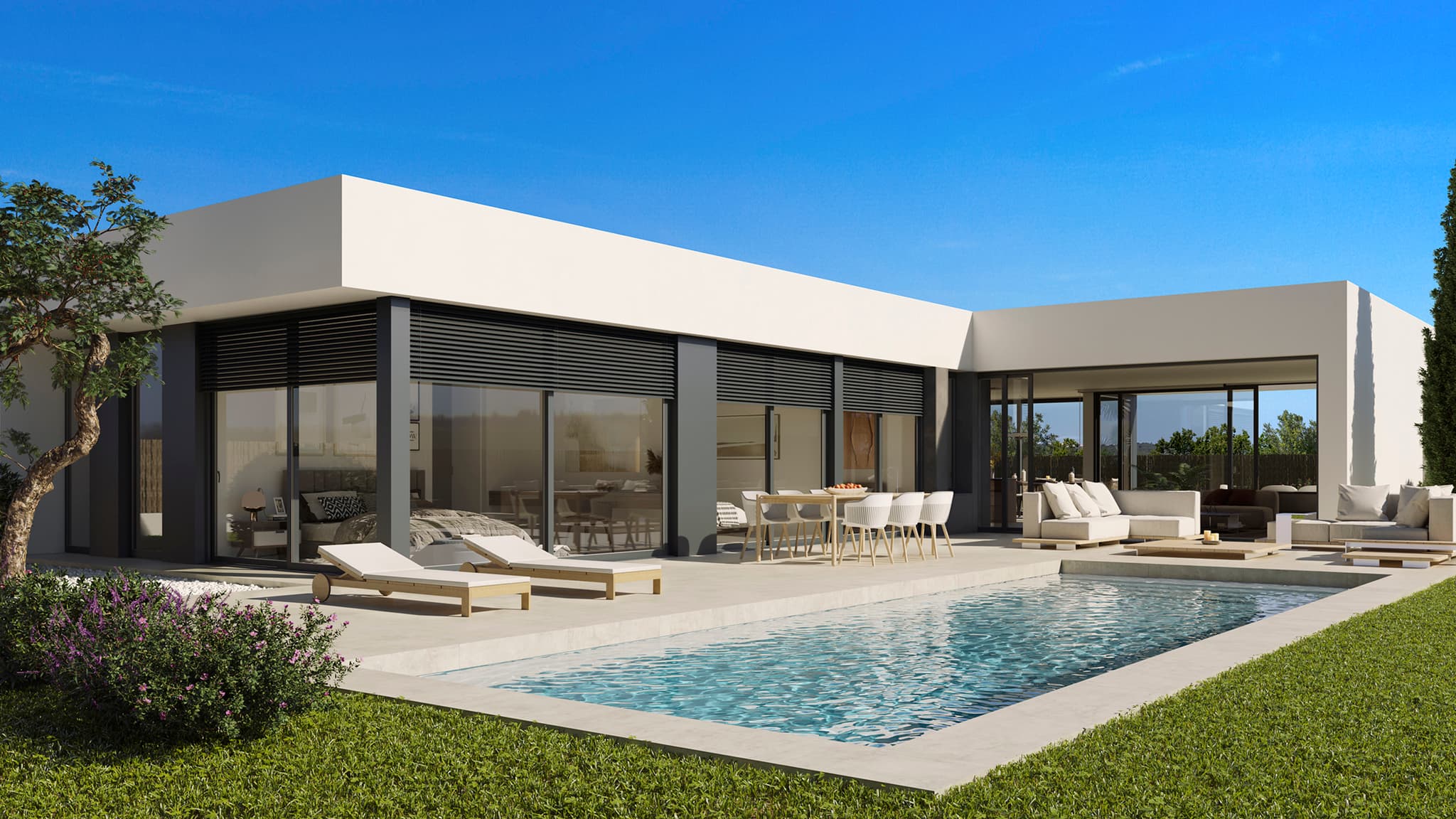 Villa with private swimming pool