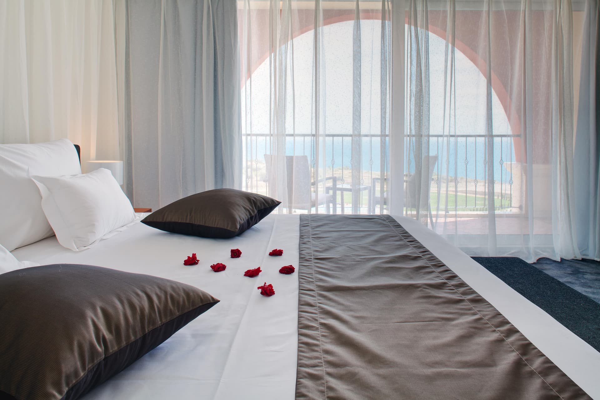Double bed room at the Lighthouse Golf & Spa Resort
